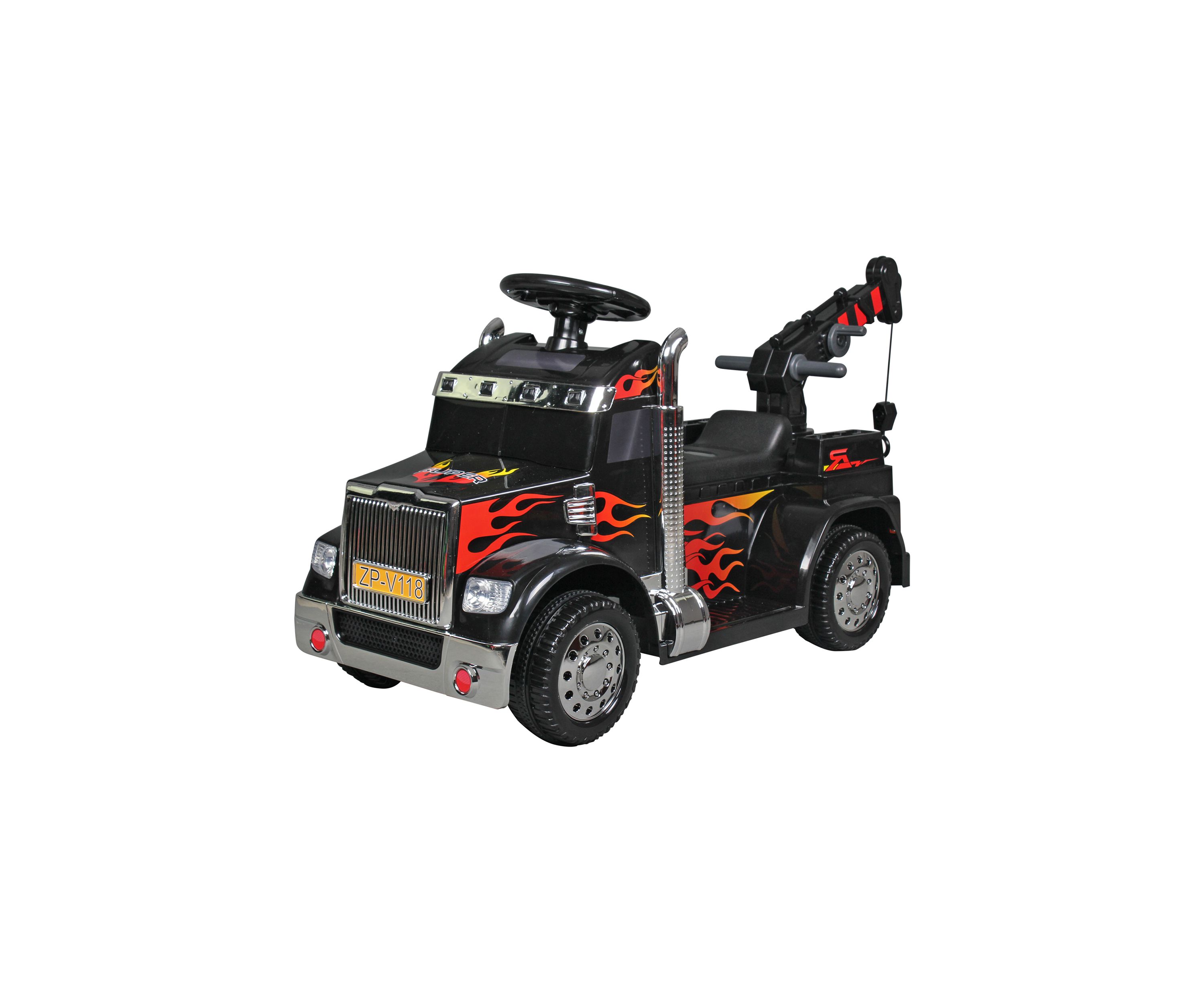 6 Volt Battery Operated Truck with Crane