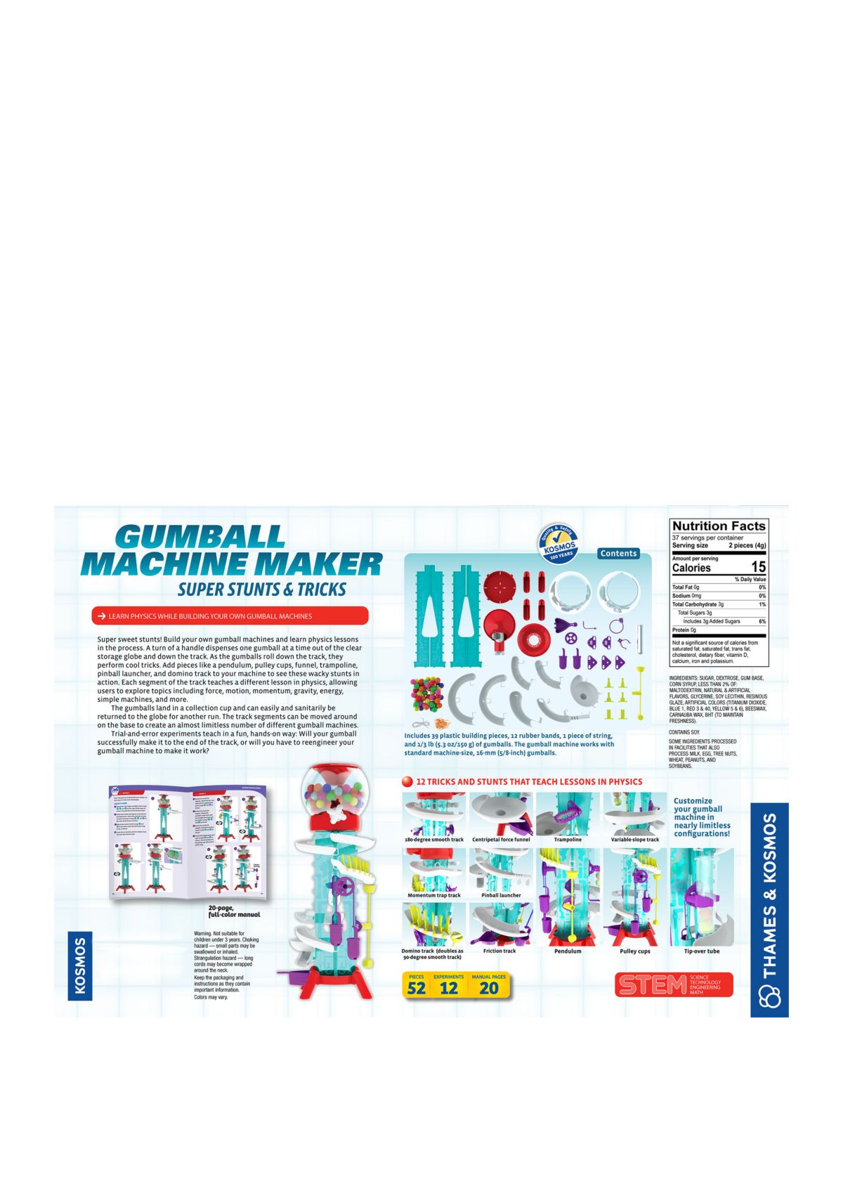 Gumball Machine Maker Super Stunts and Tricks