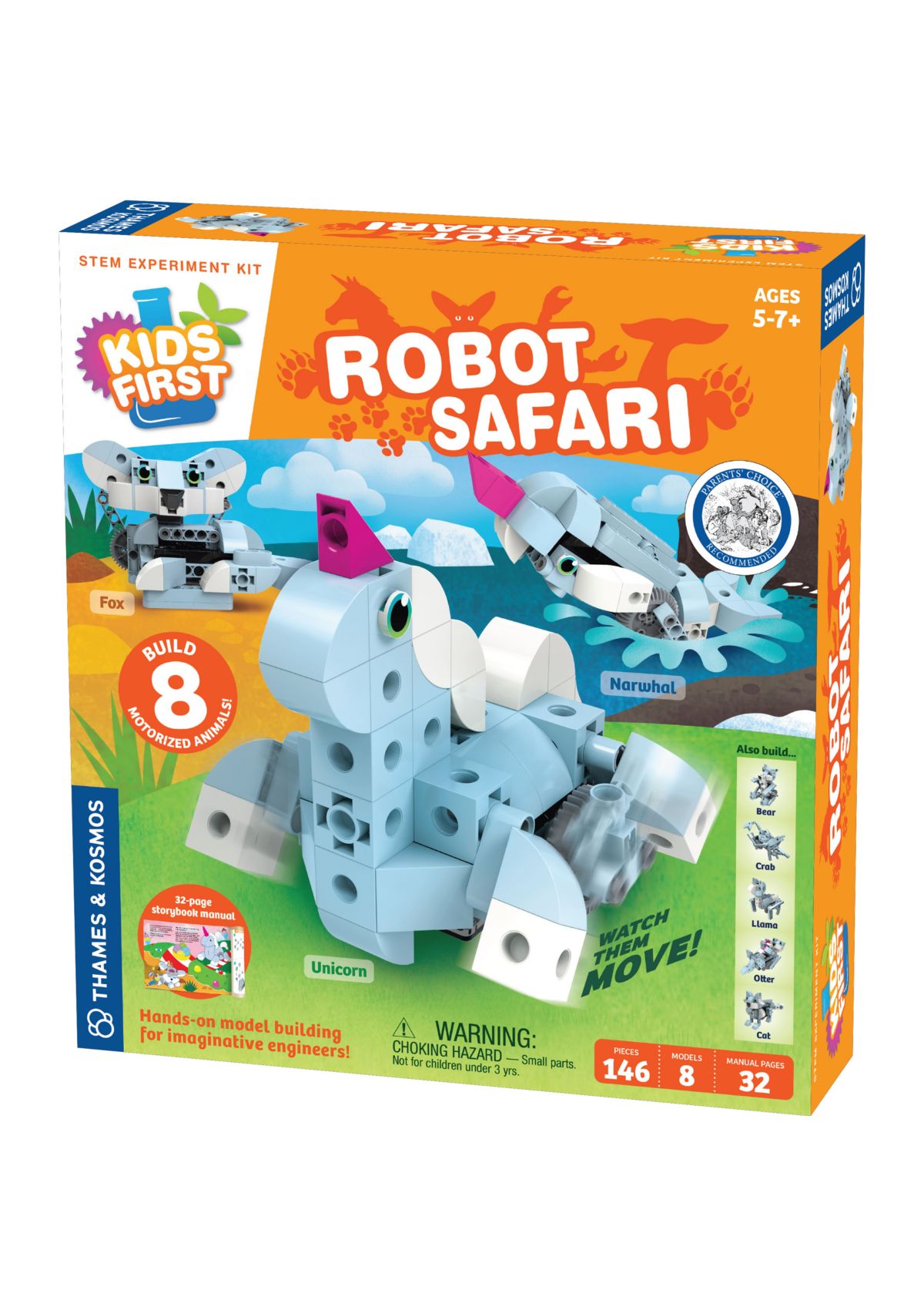 Kids First: Robot Safari Introduction to Motorized Machines