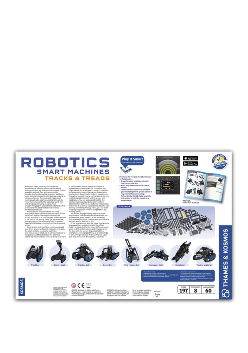 Robotics Smart Machines Tracks and Treads Experiment Kit