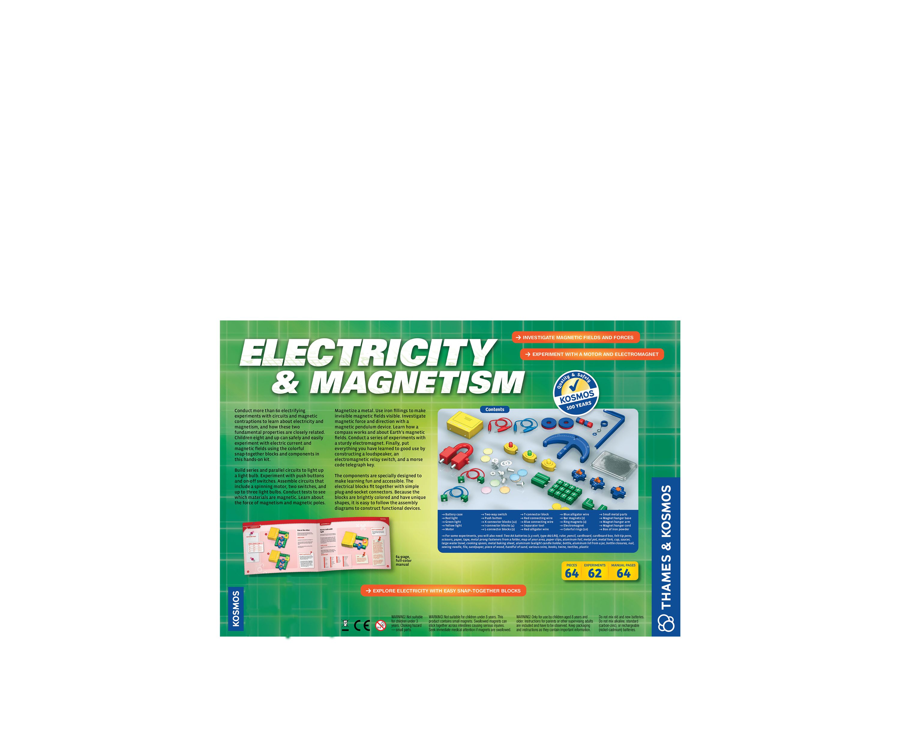 Electricity and Magnetism Experiment Kit