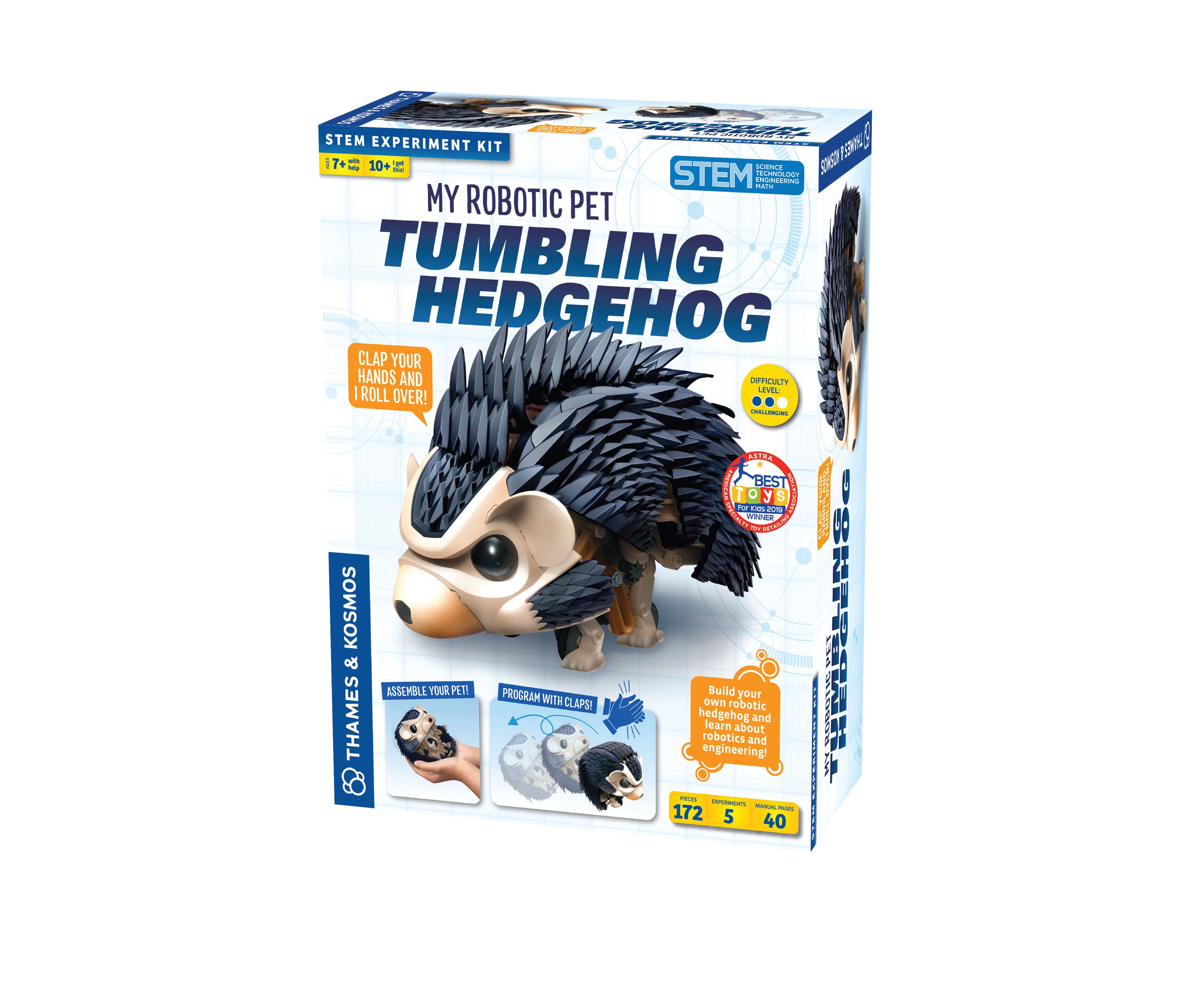My Robotic Pet Tumbling Hedgehog