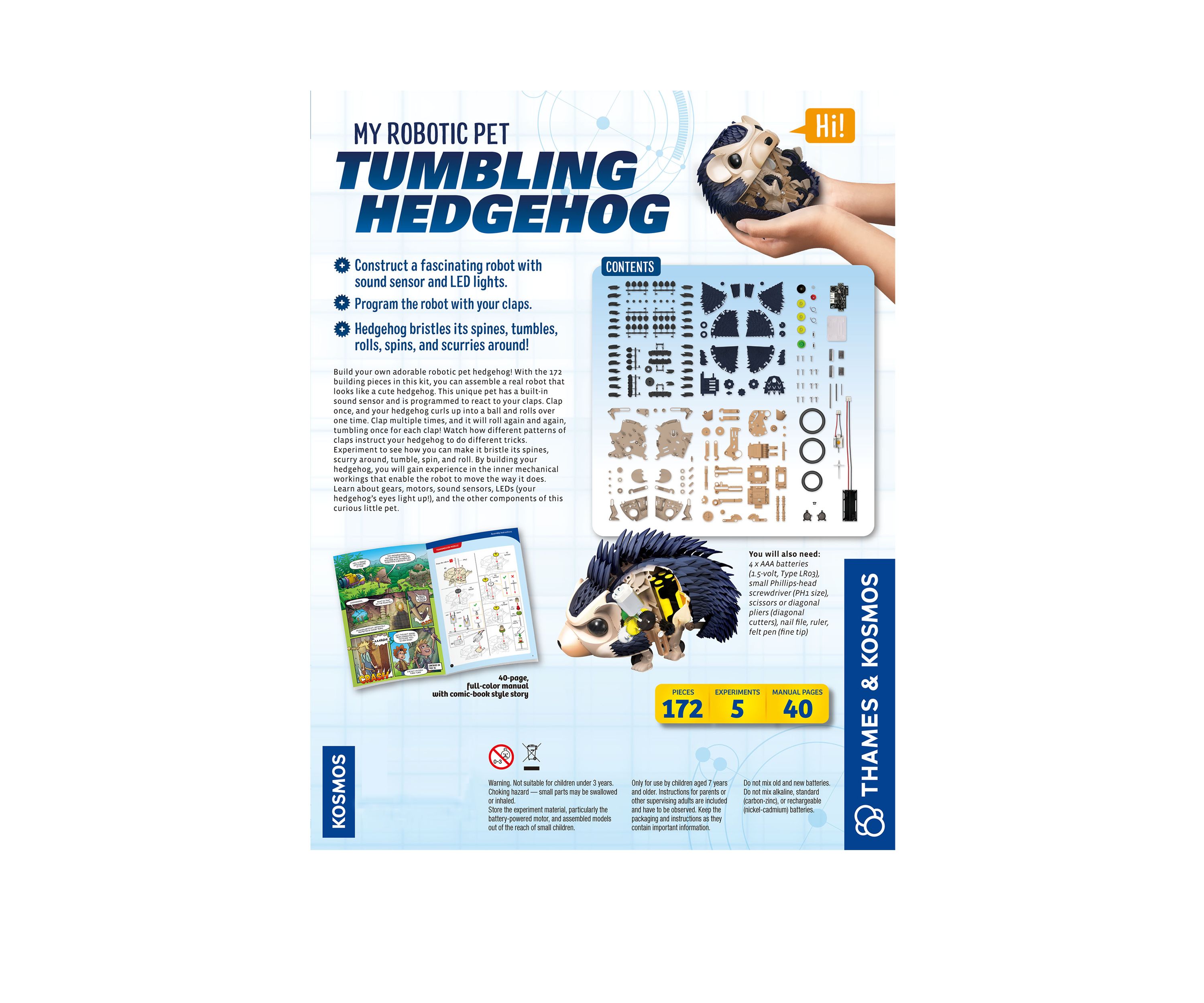My Robotic Pet Tumbling Hedgehog