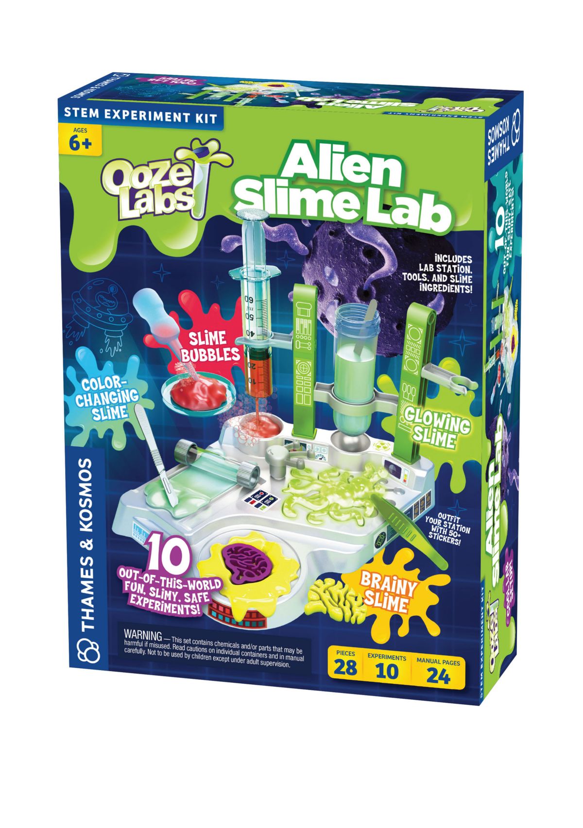 Ooze Labs Alien Slime Lab STEM Experiment Kit