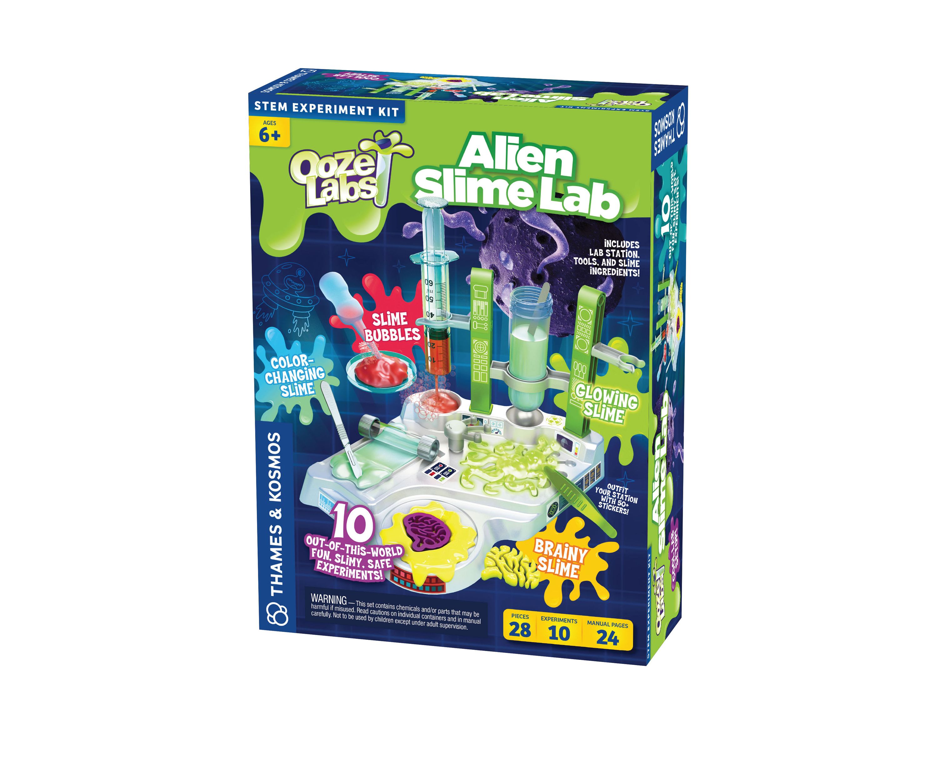 Ooze Labs Alien Slime Lab STEM Experiment Kit