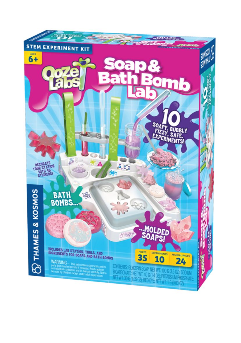 Ooze Labs: Soap and Bath Bomb Lab STEM Experiment Kit
