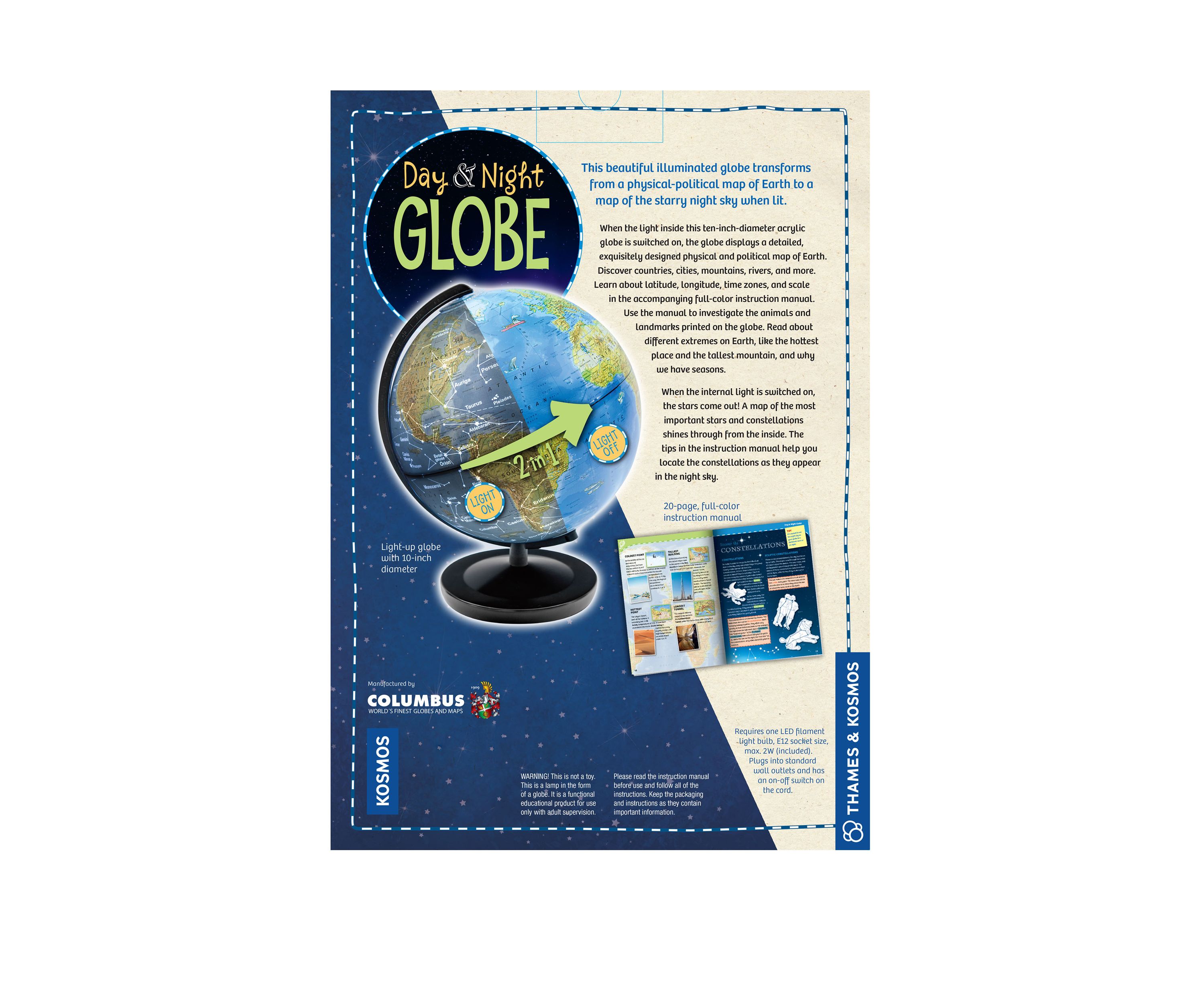 Day and Night Globe