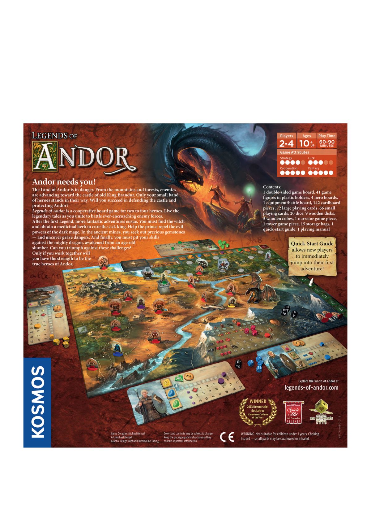 Legends of Andor Base Game