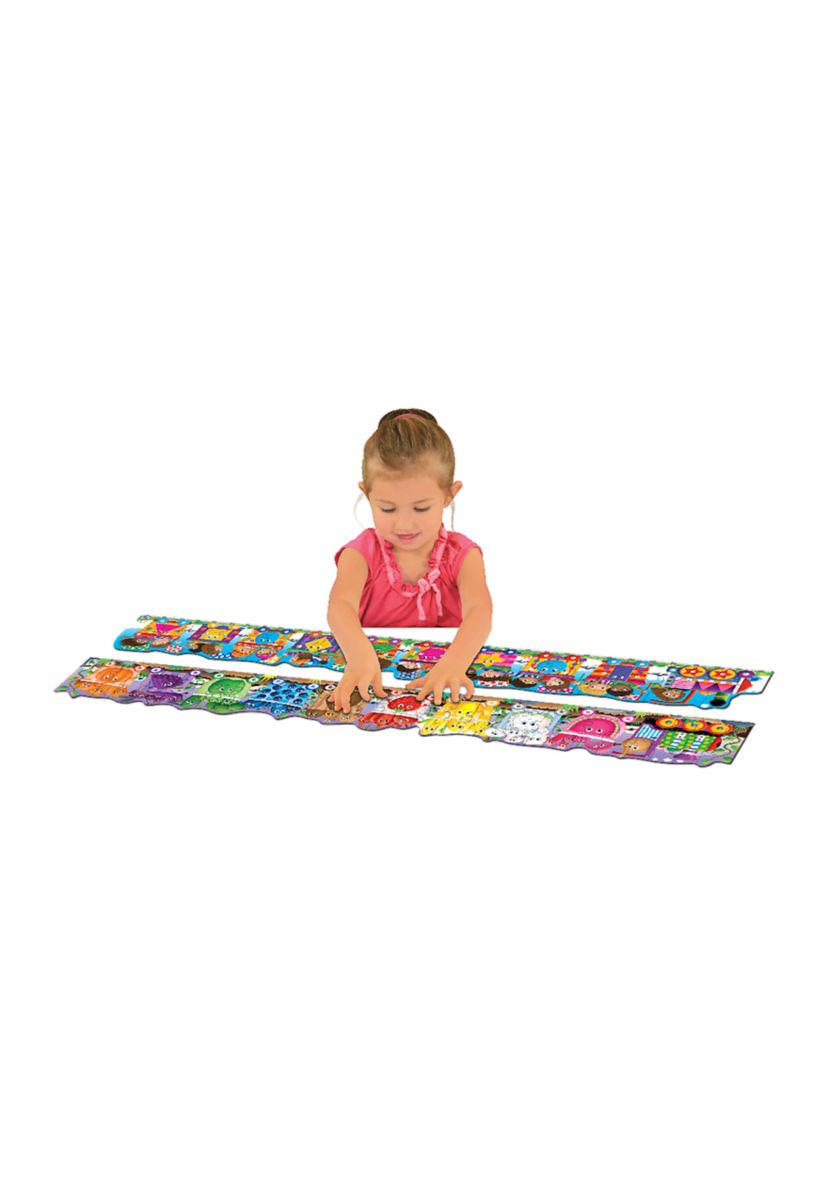 Puzzle Doubles - Giant Colors and Shapes Train Floor Puzzles