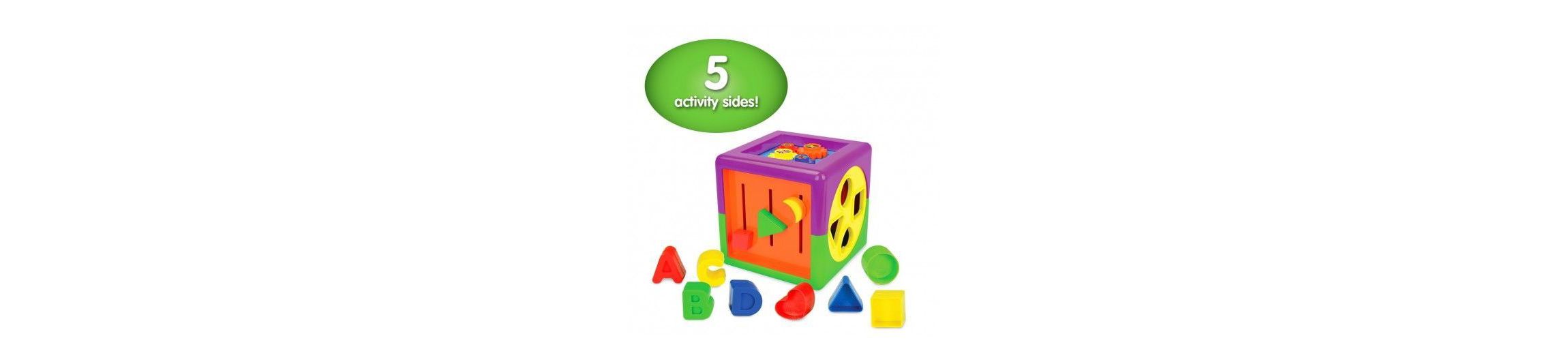 Early Learning – My First Activity Cube – Baby & Toddler Toys & Gifts for Boys & Girls Ages 12 Months and Up