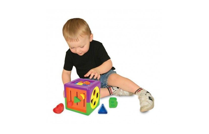 Early Learning – My First Activity Cube – Baby & Toddler Toys & Gifts for Boys & Girls Ages 12 Months and Up