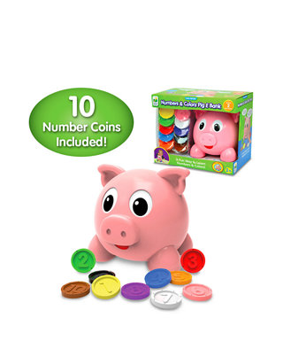 The Learning Journey 208441 Learn With Me Numbers and Colors Pig E Bank for sale online 