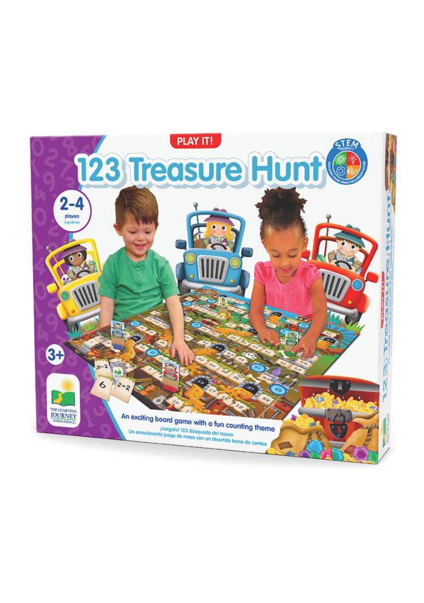 Play It! 123 Treasure Hunt – Preschool Games & Gifts for Boys & Girls Ages 3 Years and Up – Award Winning Toy