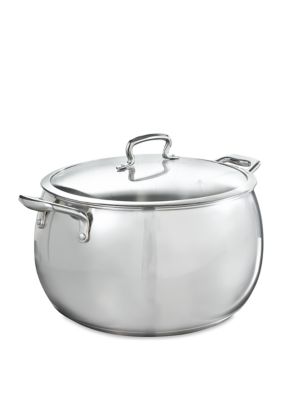 Belk Biltmore® 4 Quart Stainless Steel Belly Shaped Saucepan 52.00