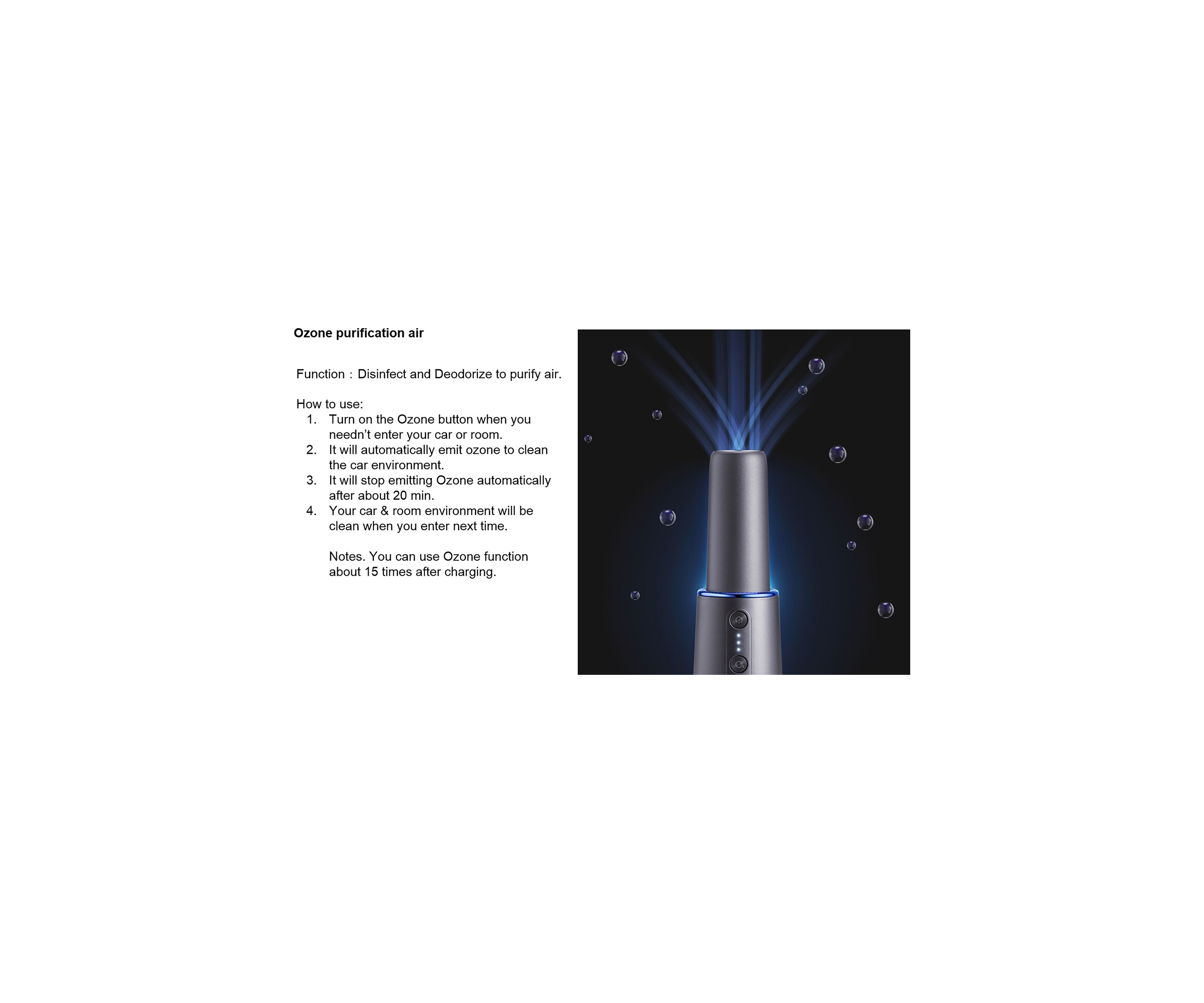 HomeVac H11 Pure - Cordless Handheld Vacuum Cleaner (Blue)