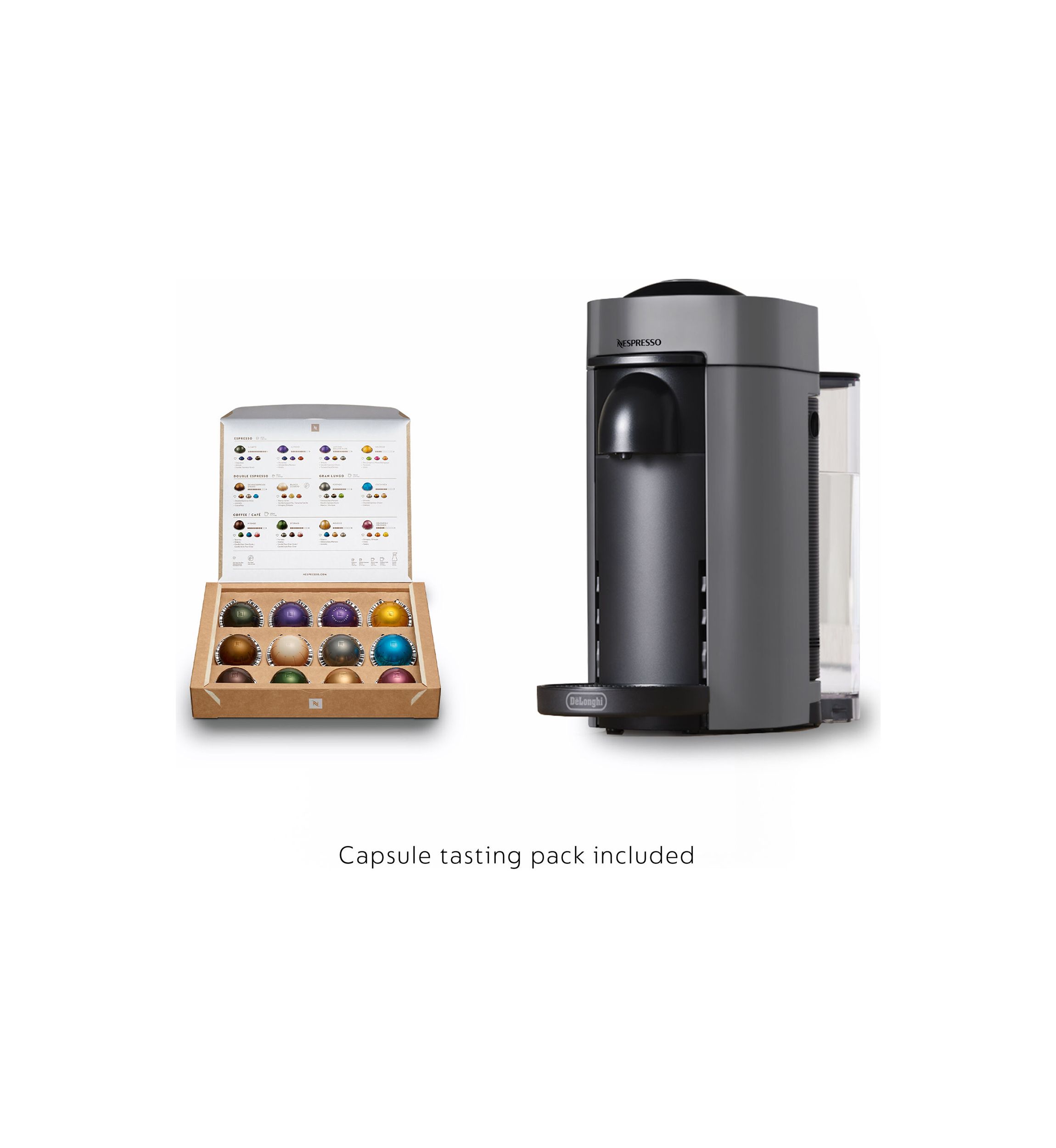 VertuoPlus Coffee & Espresso Single Serve Machine