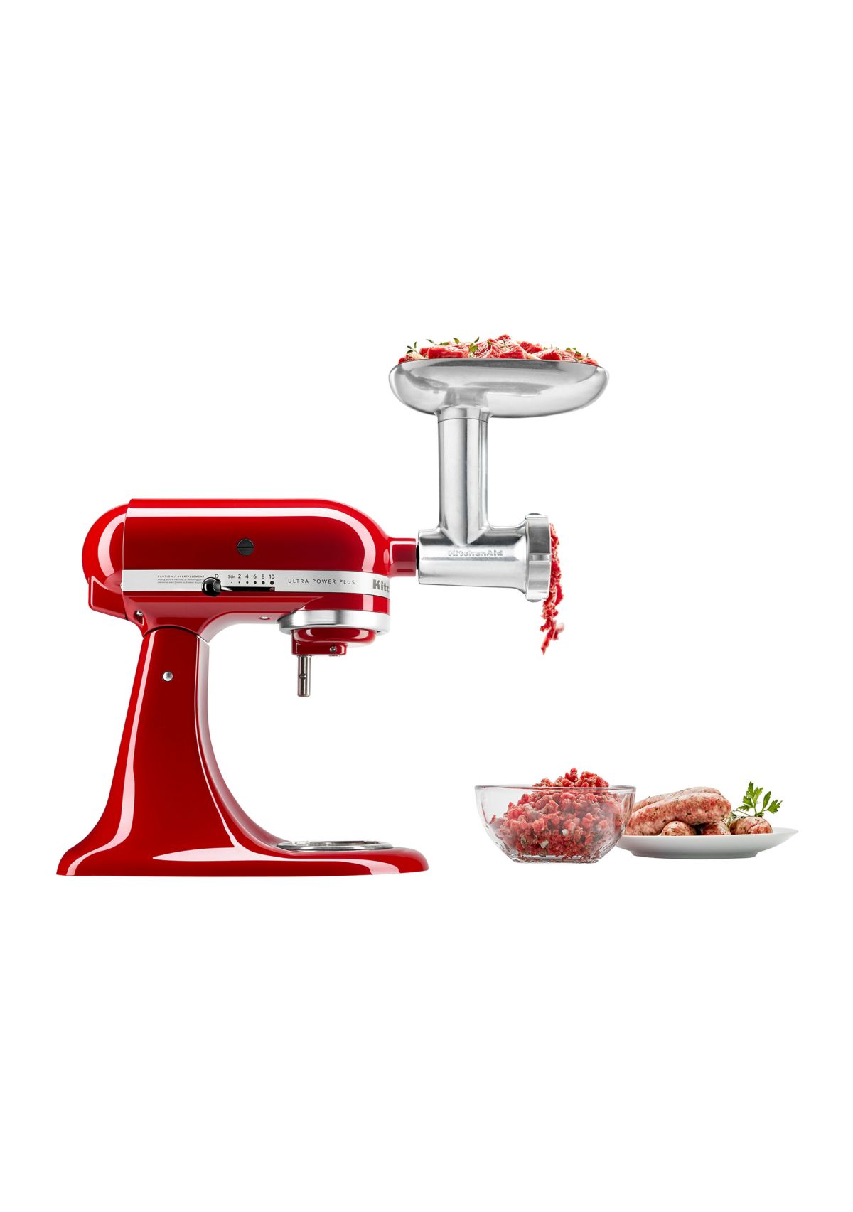 Metal Food Grinder Attachment & Sausage Maker Kit for KitchenAid® Stand Mixers