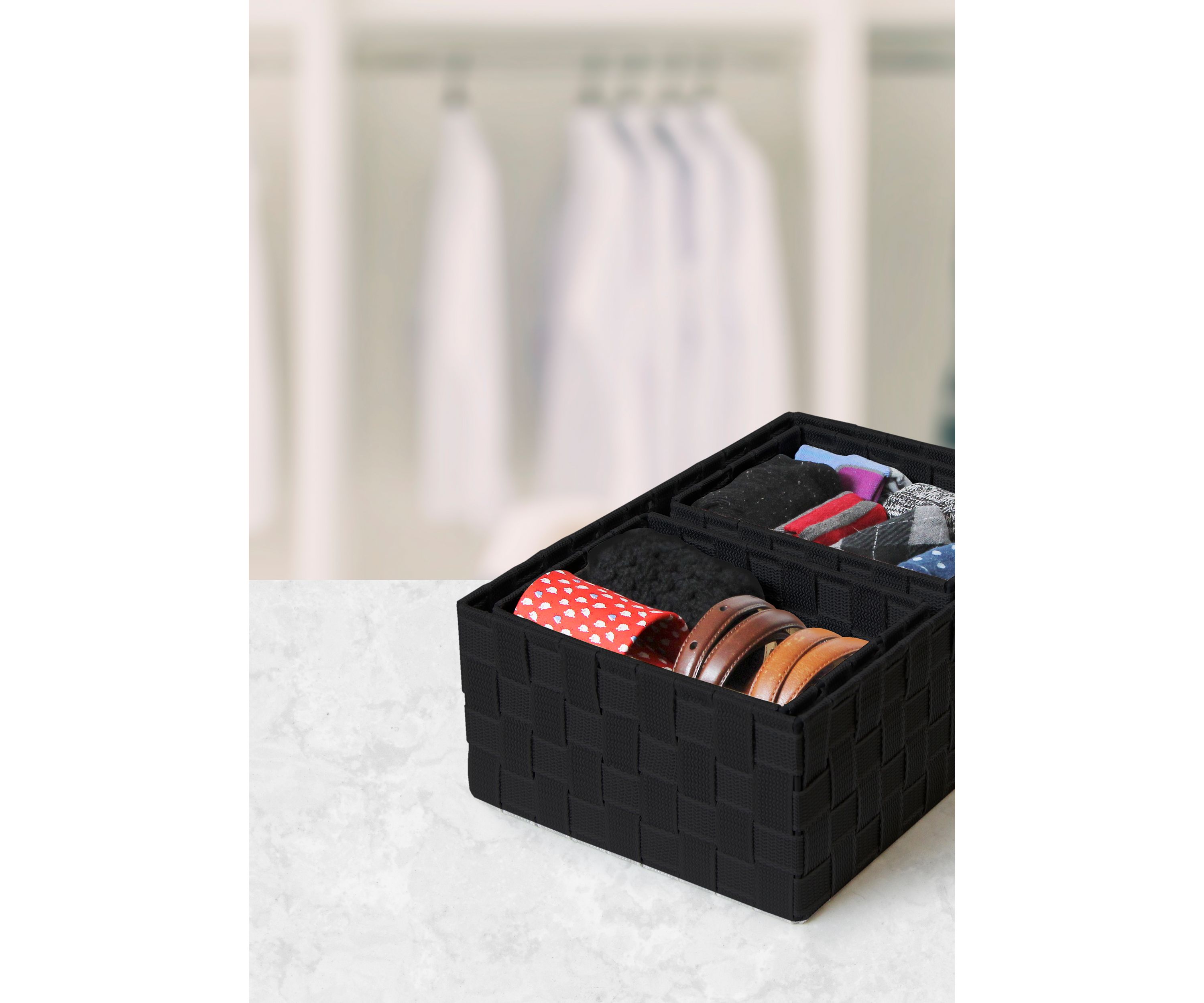 3 Strap Storage Baskets