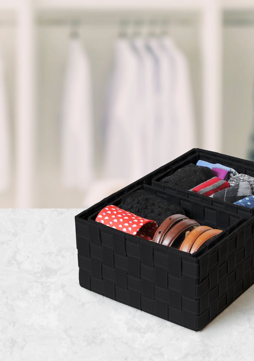 3 Strap Storage Baskets