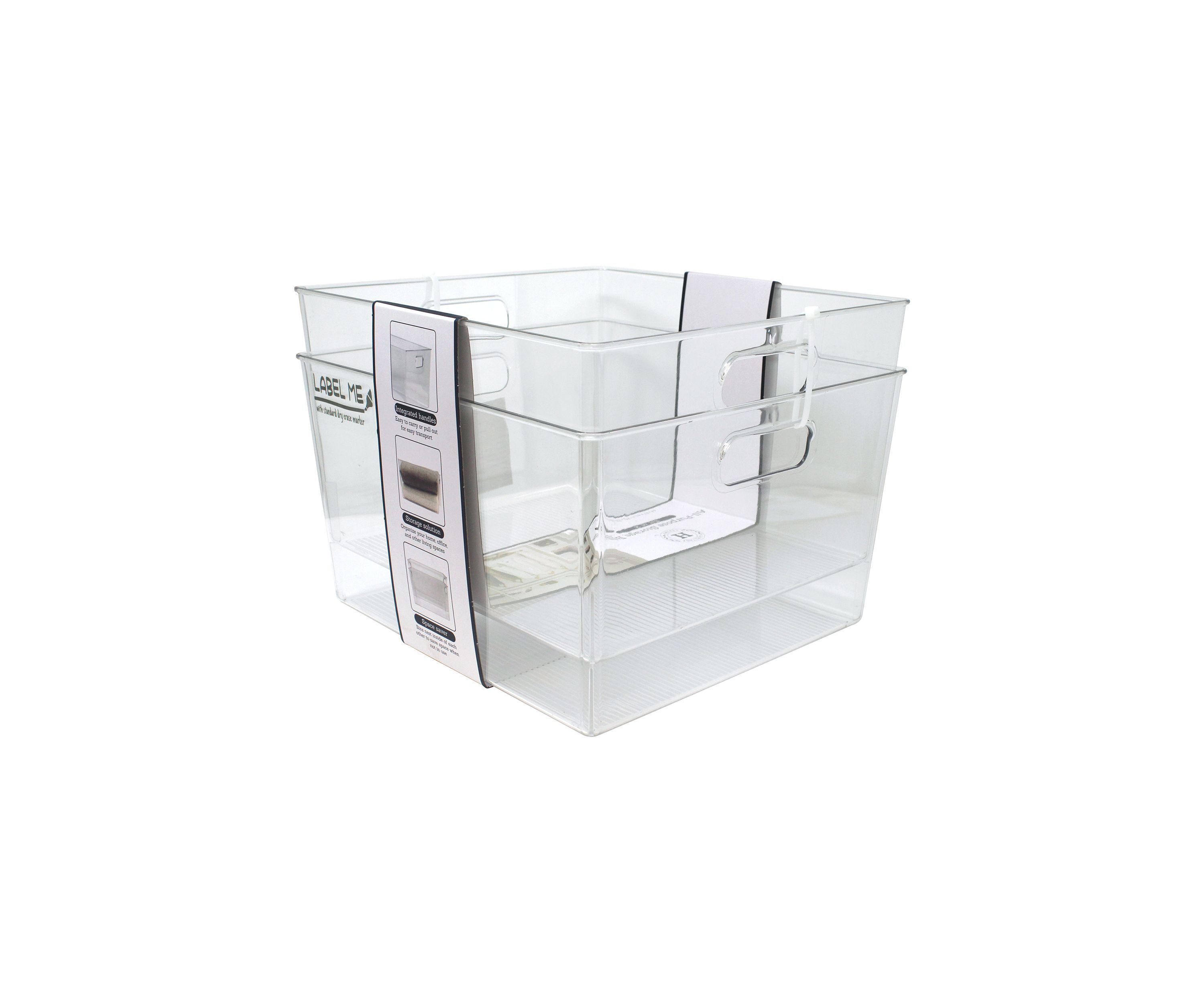 Modern All Purpose Storage Bins - Set of 2
