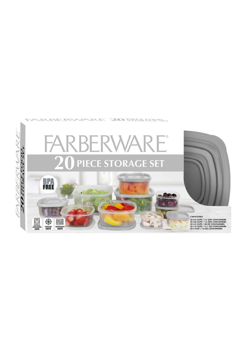  20 Piece Food Storage Container Set 