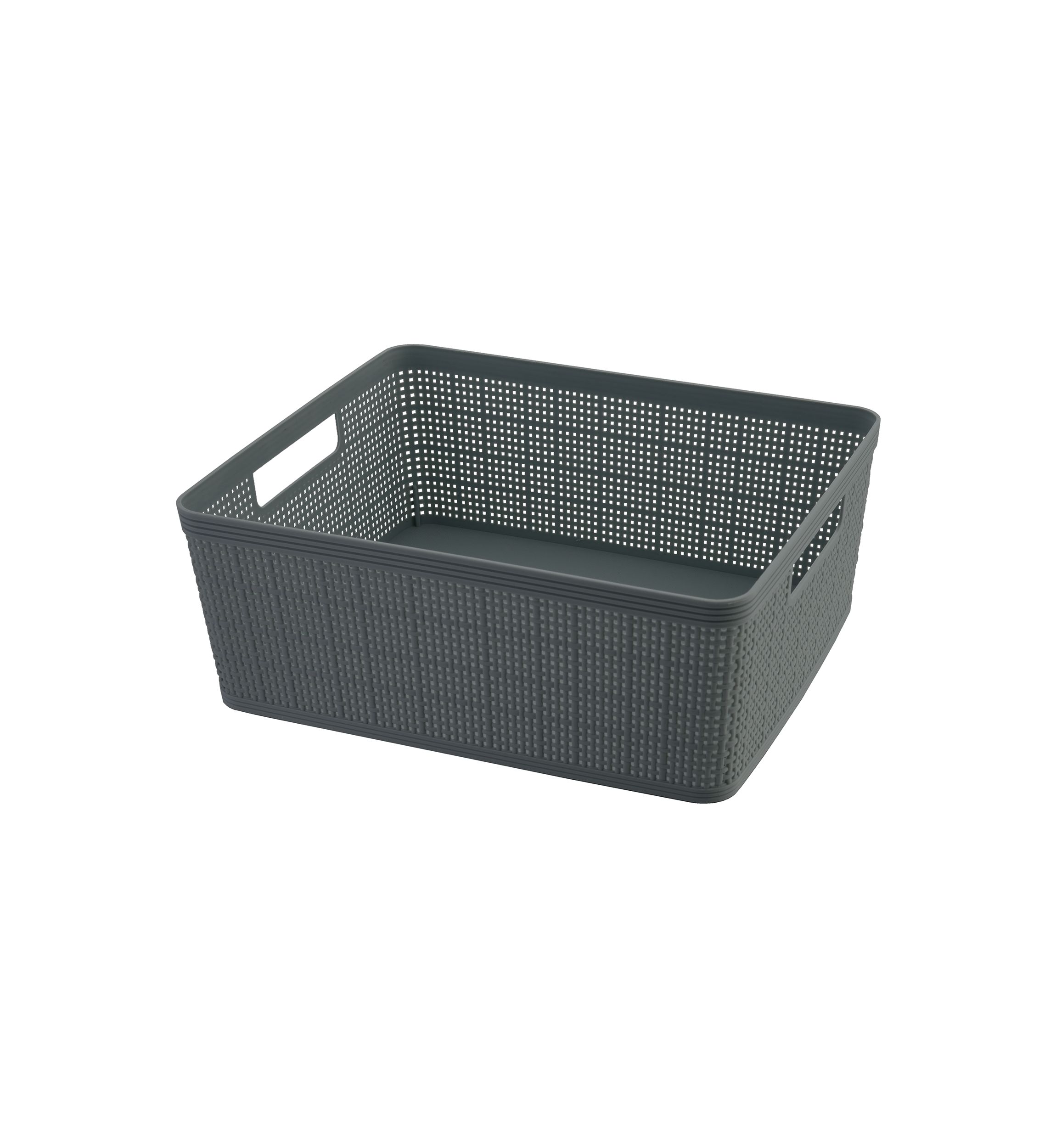 Set of 2 Shallow Large Baskets