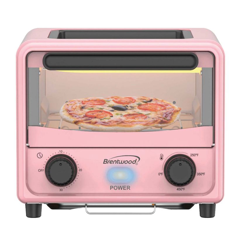 500-Watt Stainless Steel Mini Toaster Oven