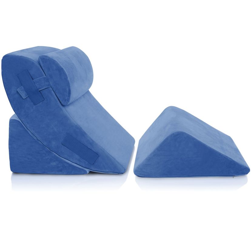 4-Piece Orthopedic Bed Wedge Pillows Set