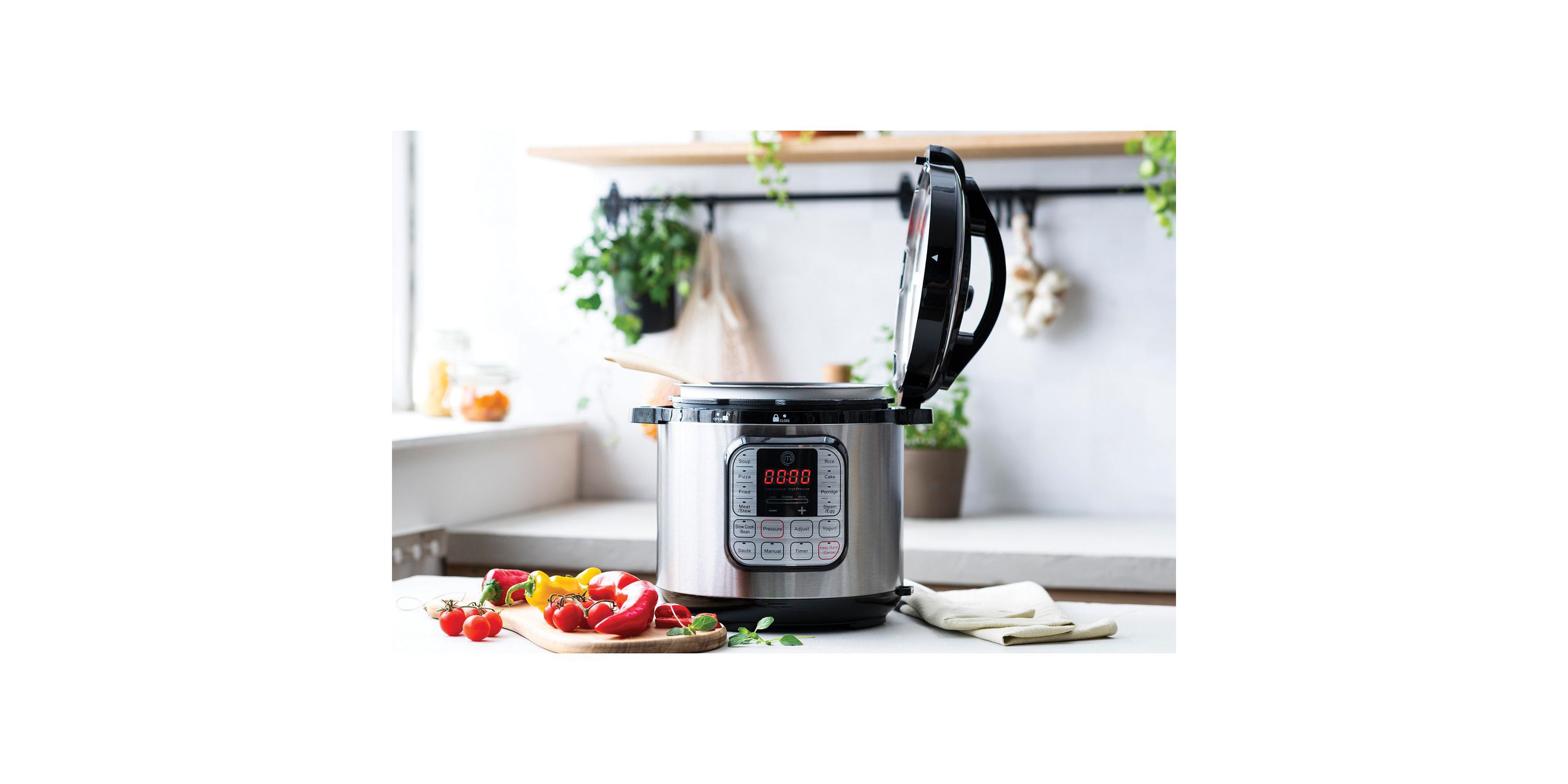 1000-Watt 6.3-Qt. 10-in-1 Multicooker