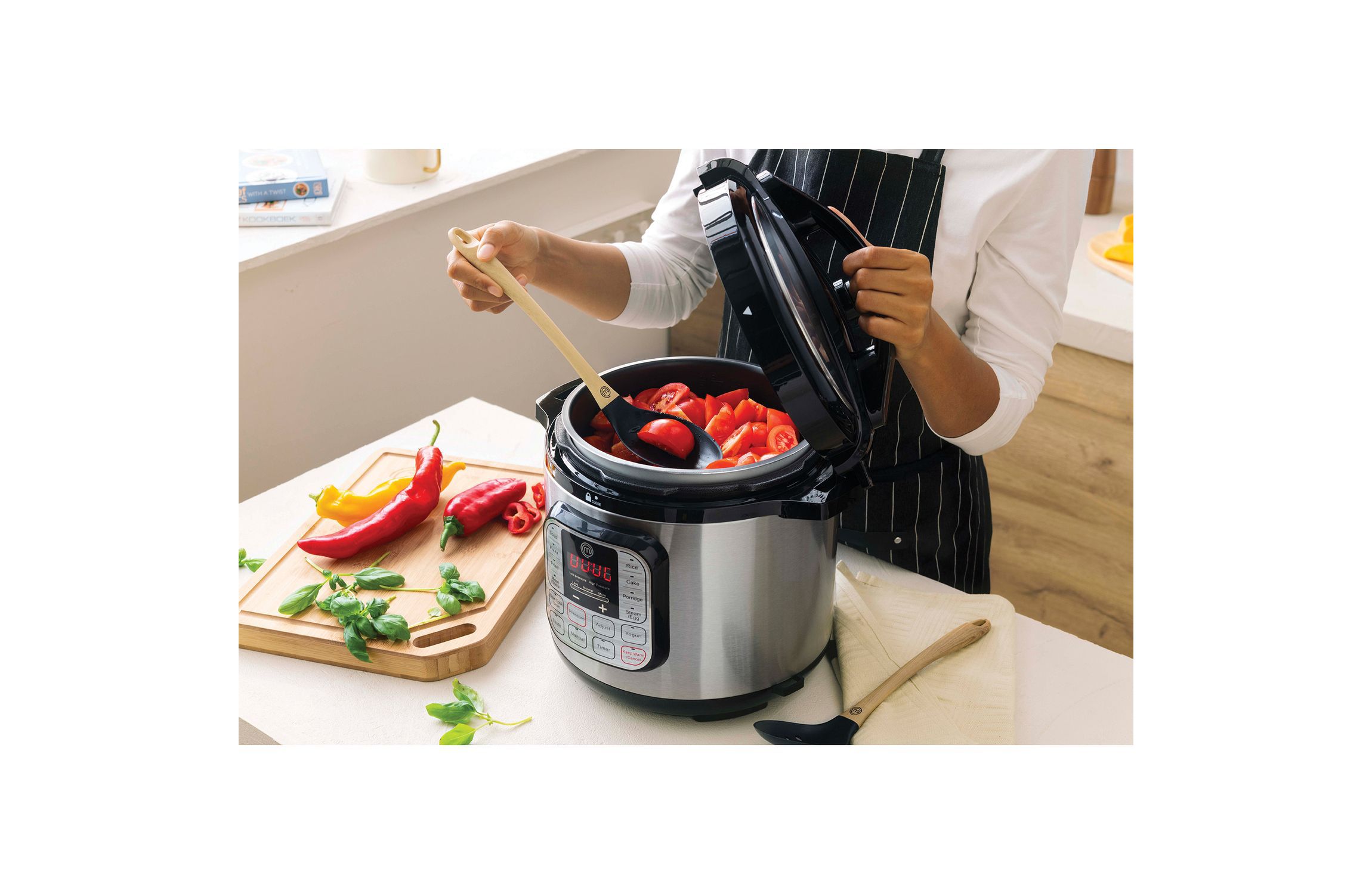 1000-Watt 6.3-Qt. 10-in-1 Multicooker
