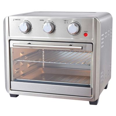 Brentwood 1700W 24 Quart Stainless Steel Convection Air Fryer Toaster Oven