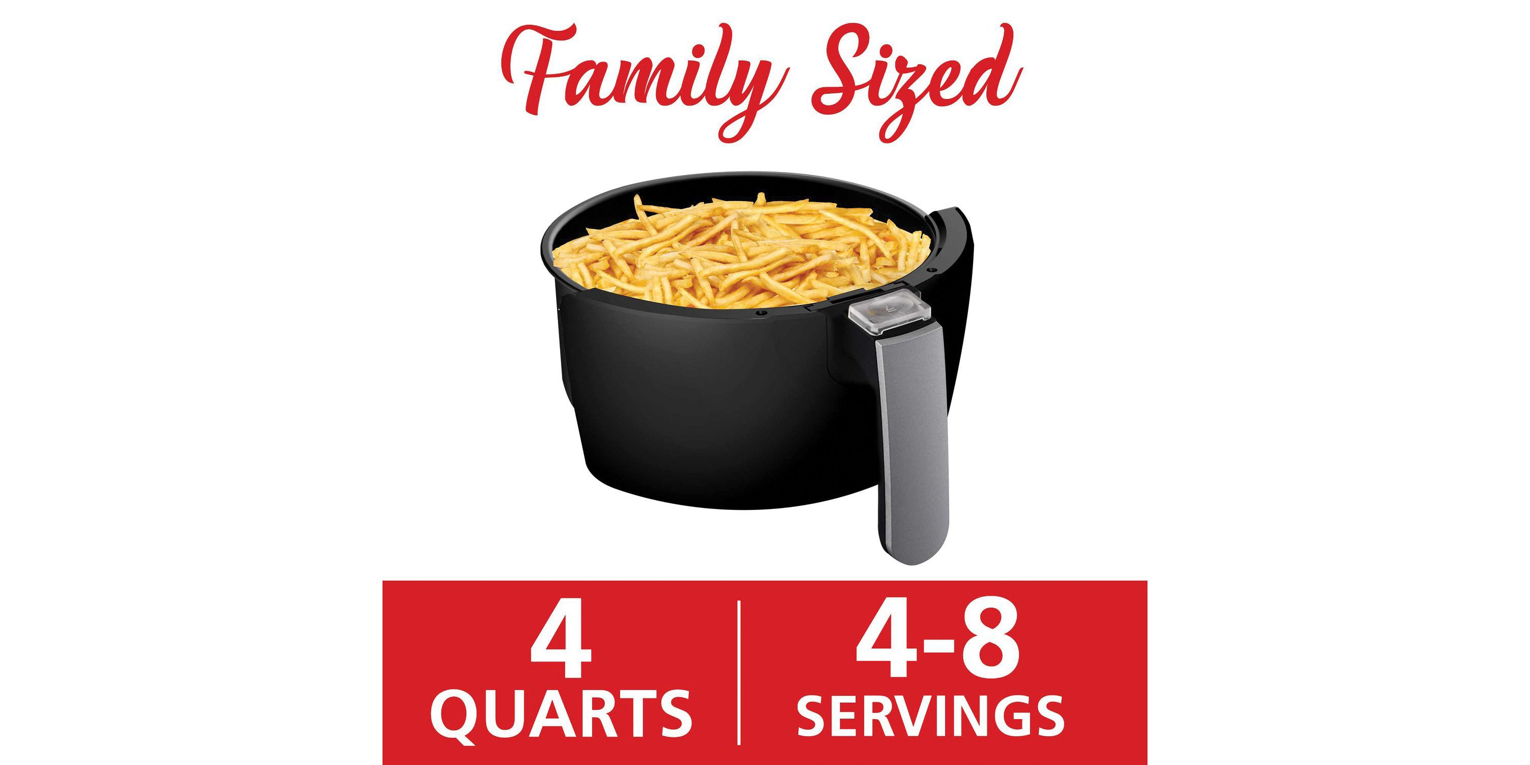 4-Qt. 1,400-Watt Electric Digital Air Fryer