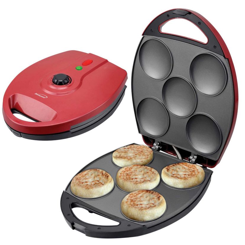1,200-Watt 5-Piece Nonstick Arepa Maker