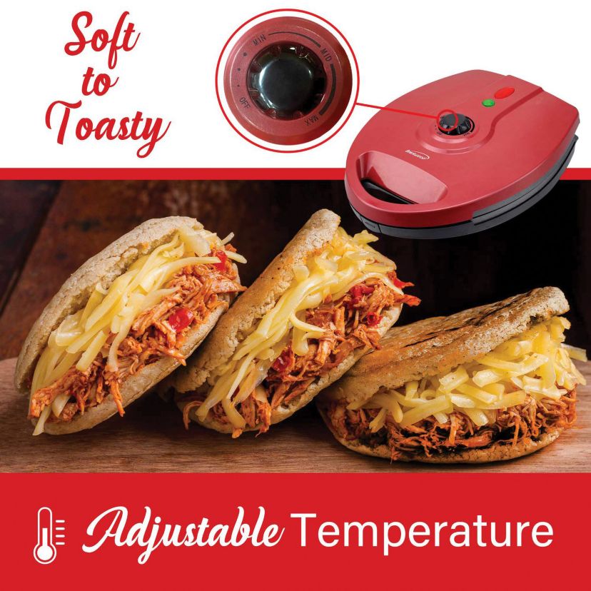 1,200-Watt 5-Piece Nonstick Arepa Maker
