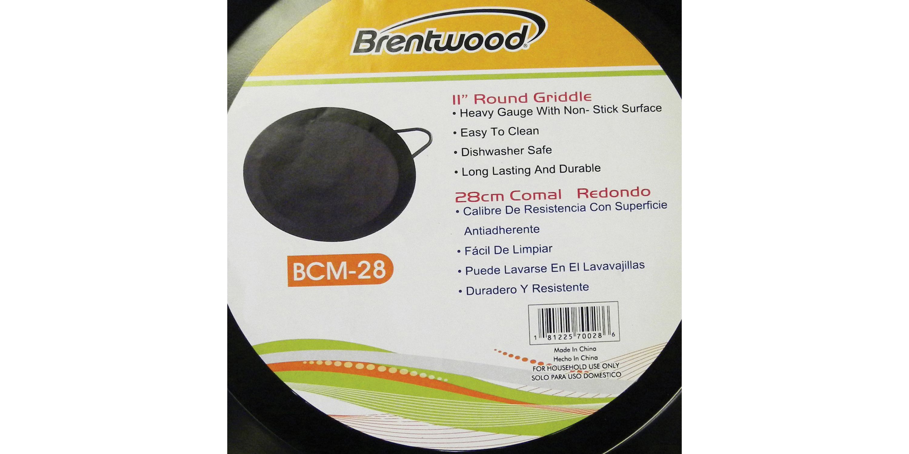 Carbon Steel Nonstick Round Comal Griddle (11-In.)