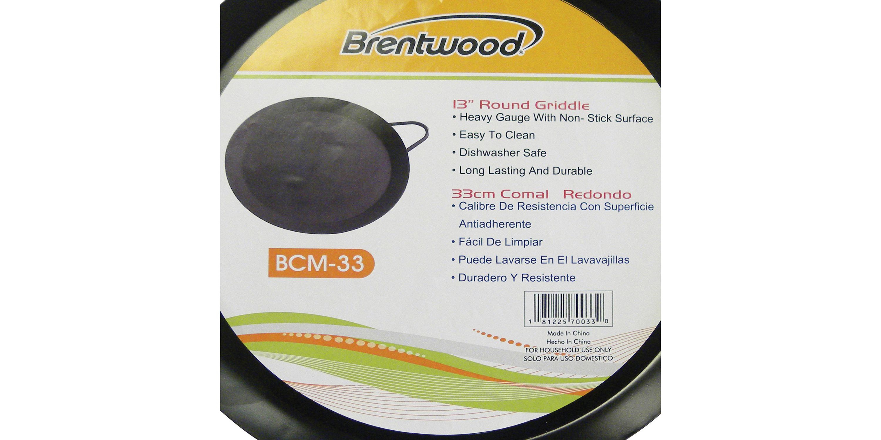 Carbon Steel Nonstick Round Comal Griddle (13-In.)