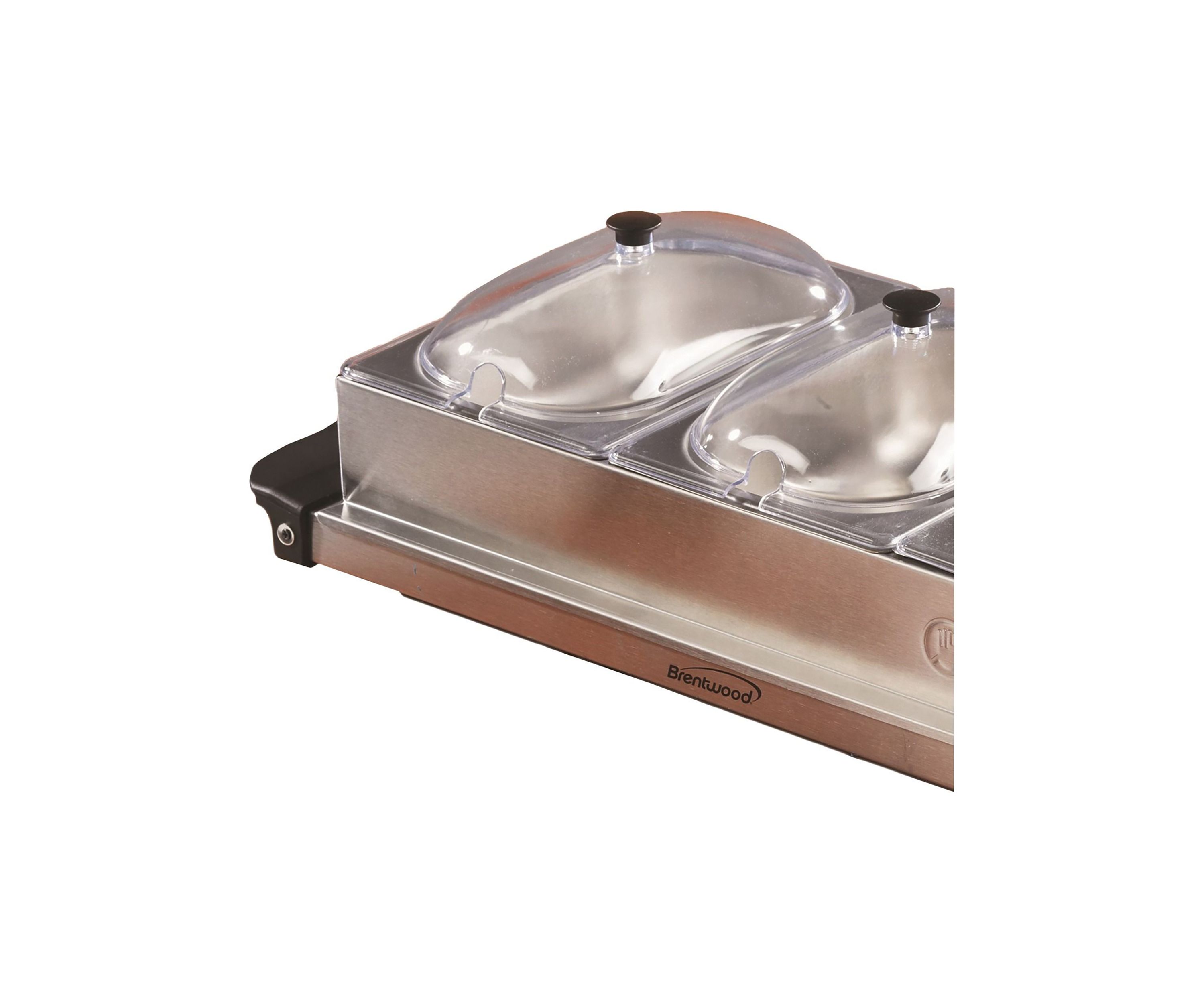 4.5-Quart 3-Pan Buffet Server & Warming Tray