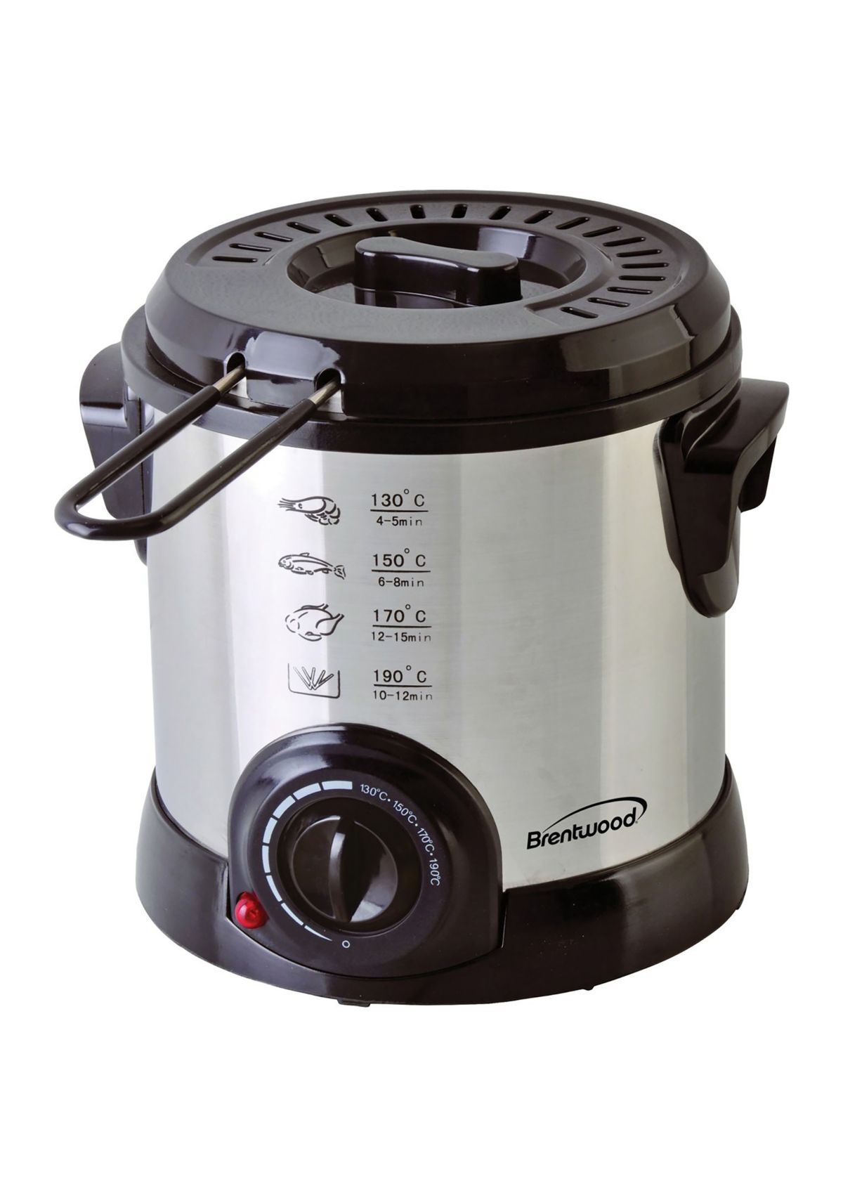 1-Liter Stainless Steel Electric Deep Fryer