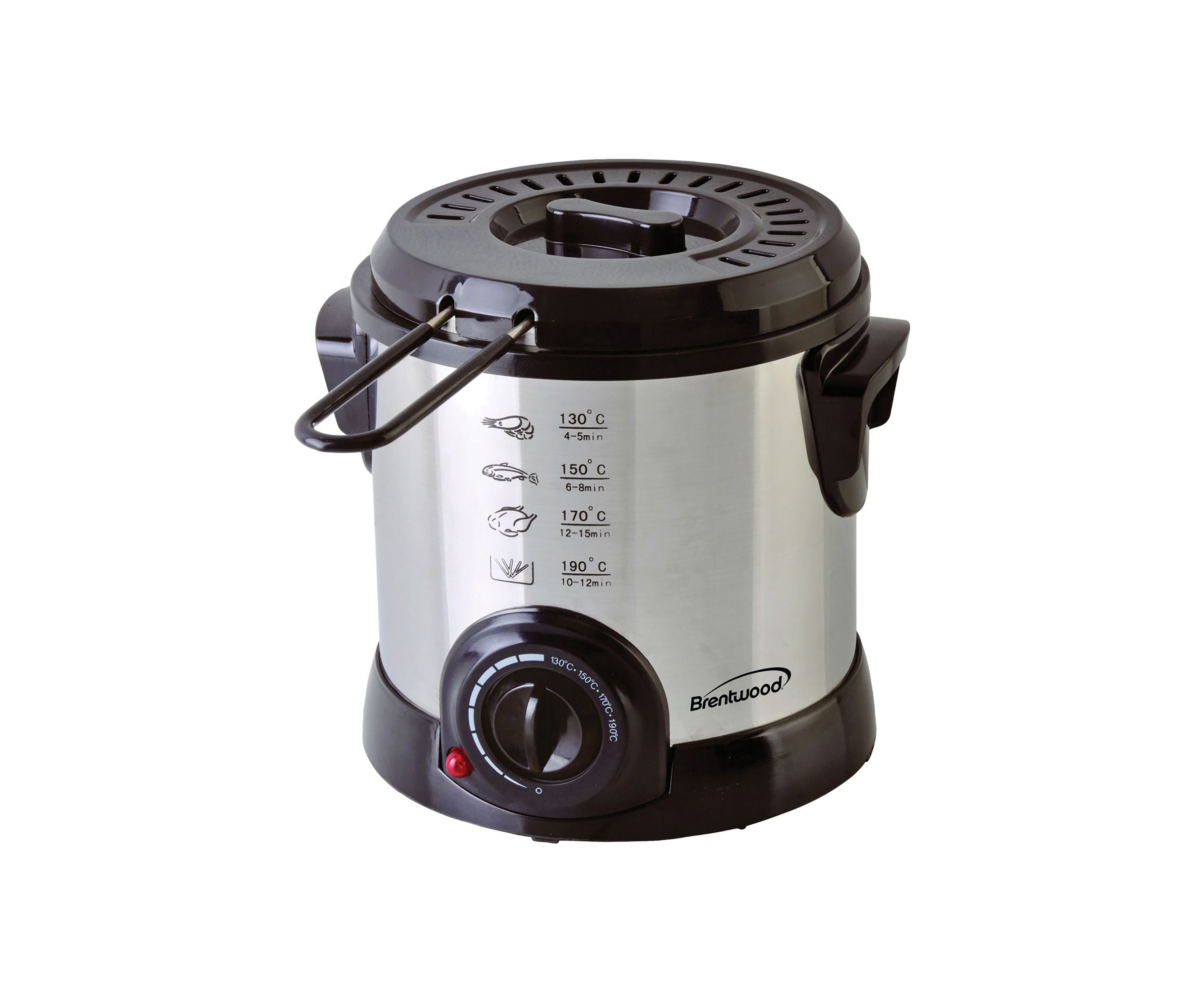 1-Liter Stainless Steel Electric Deep Fryer