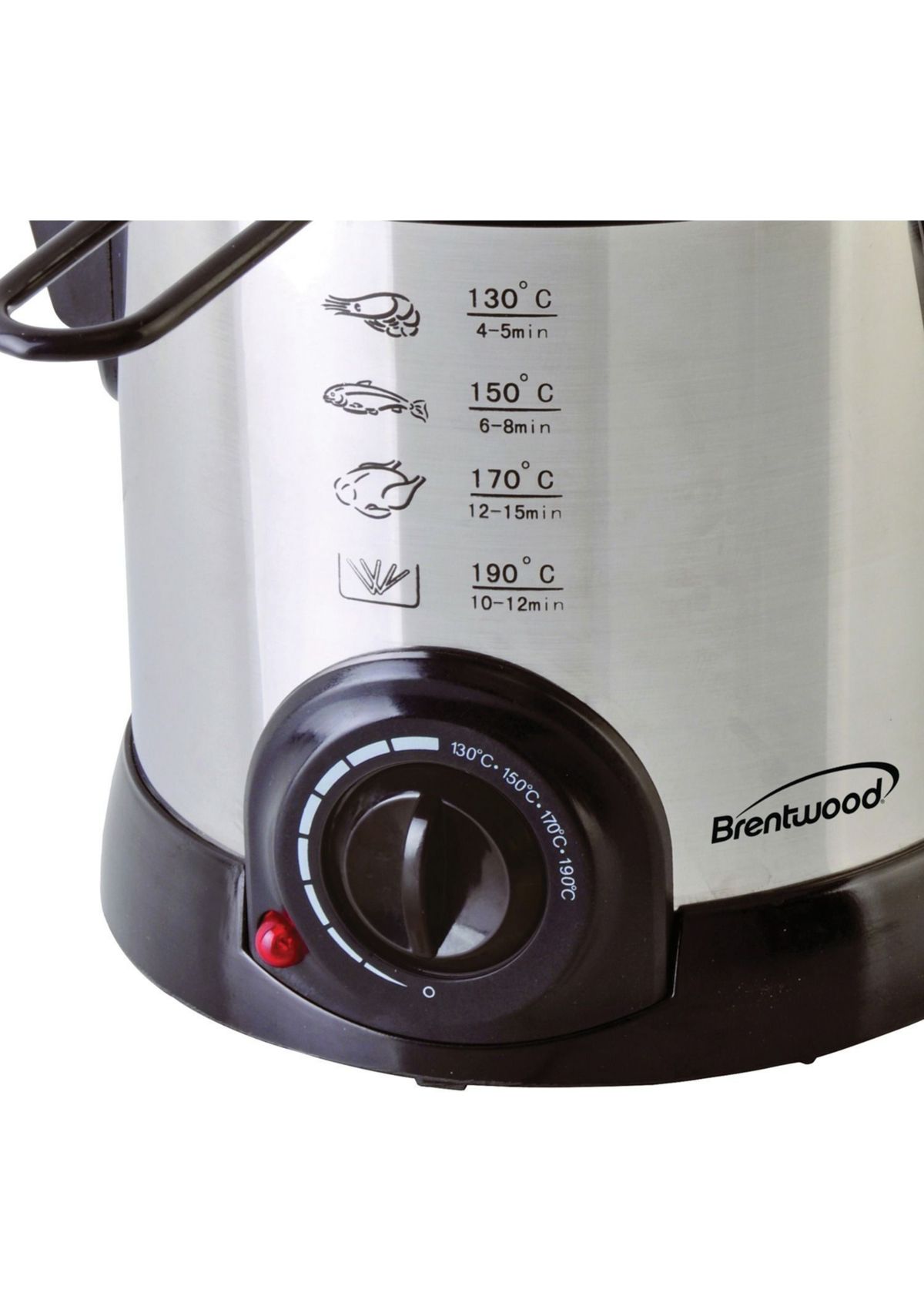 1-Liter Stainless Steel Electric Deep Fryer