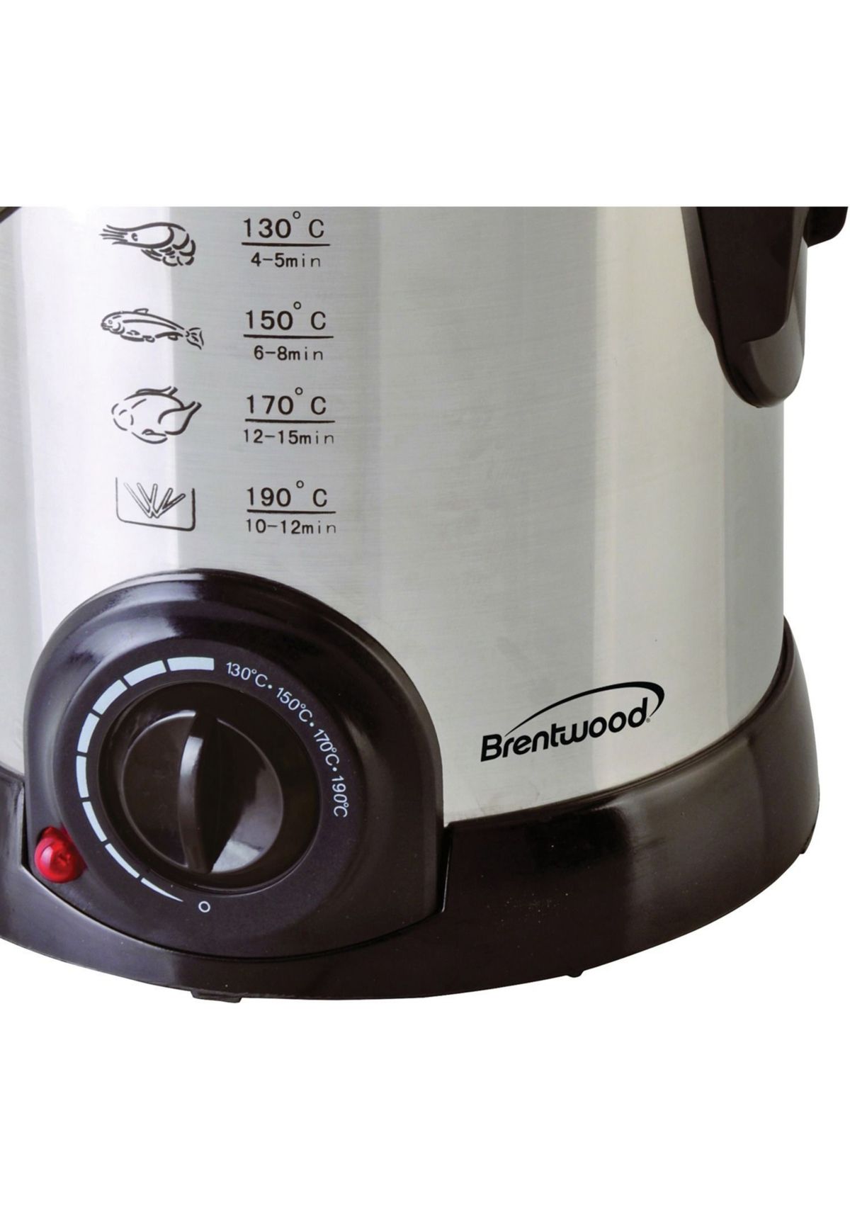 1-Liter Stainless Steel Electric Deep Fryer