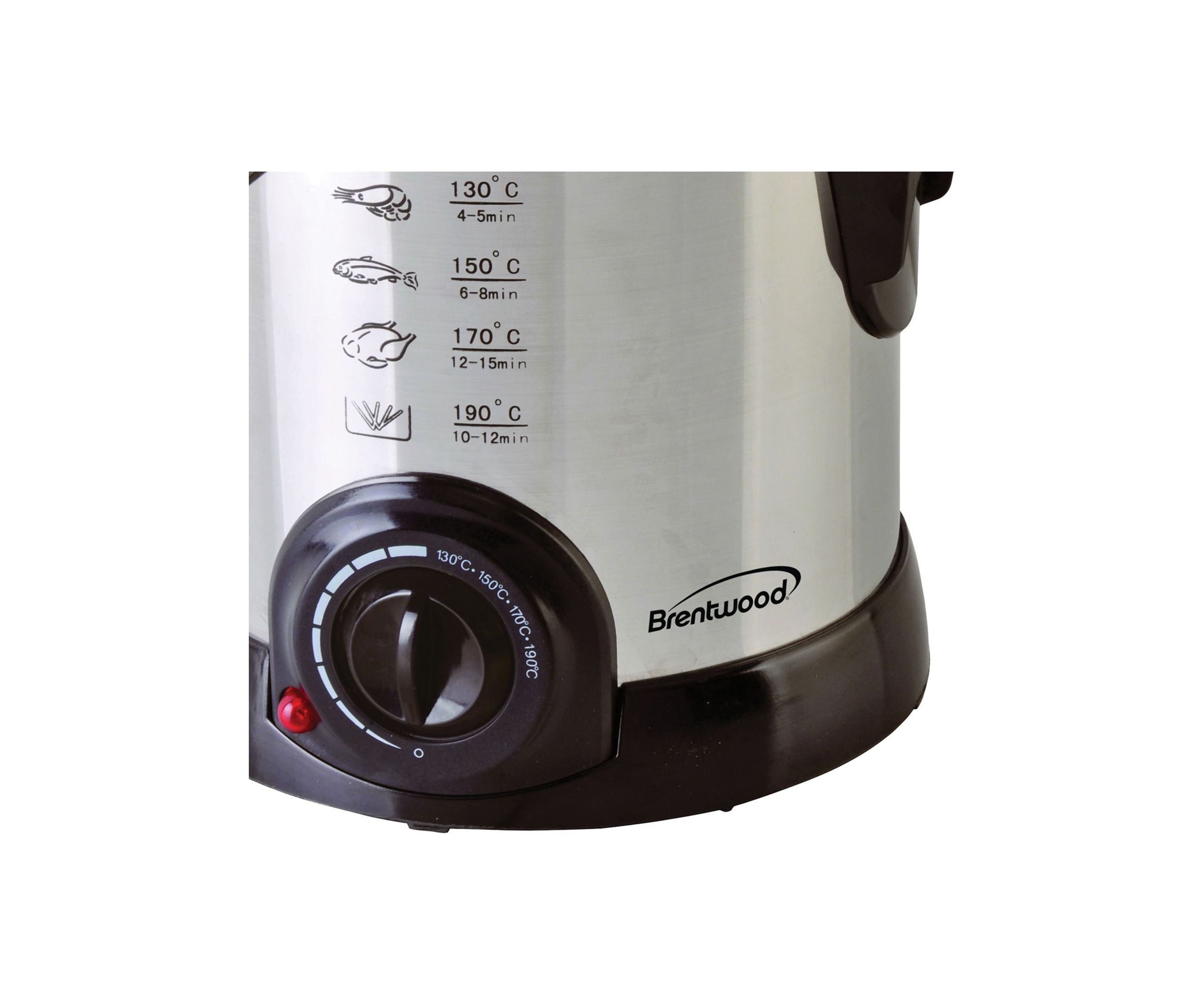 1-Liter Stainless Steel Electric Deep Fryer