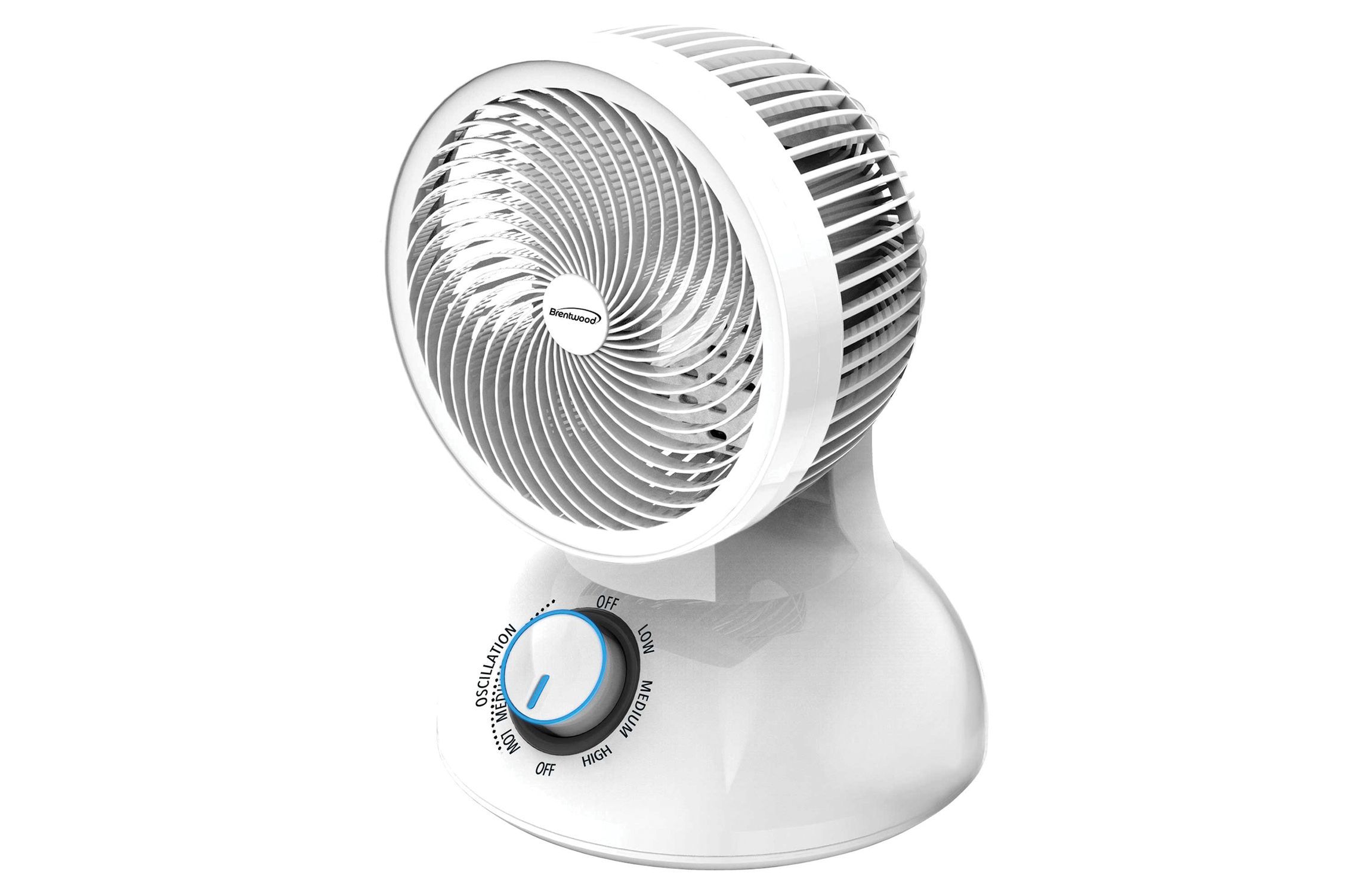 F-650MW 3-Speed 28-Watt 6-In. Oscillating Air Circulator Desktop Fan