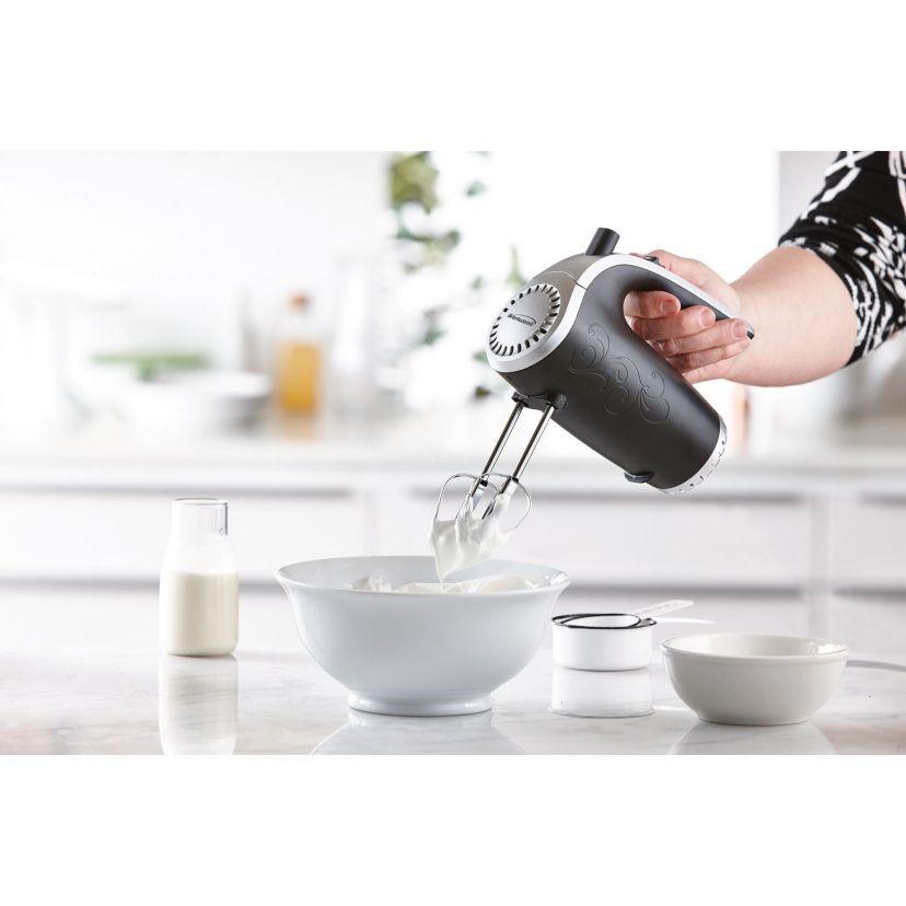 Lightweight 5-Speed Electric Hand Mixer (Black)