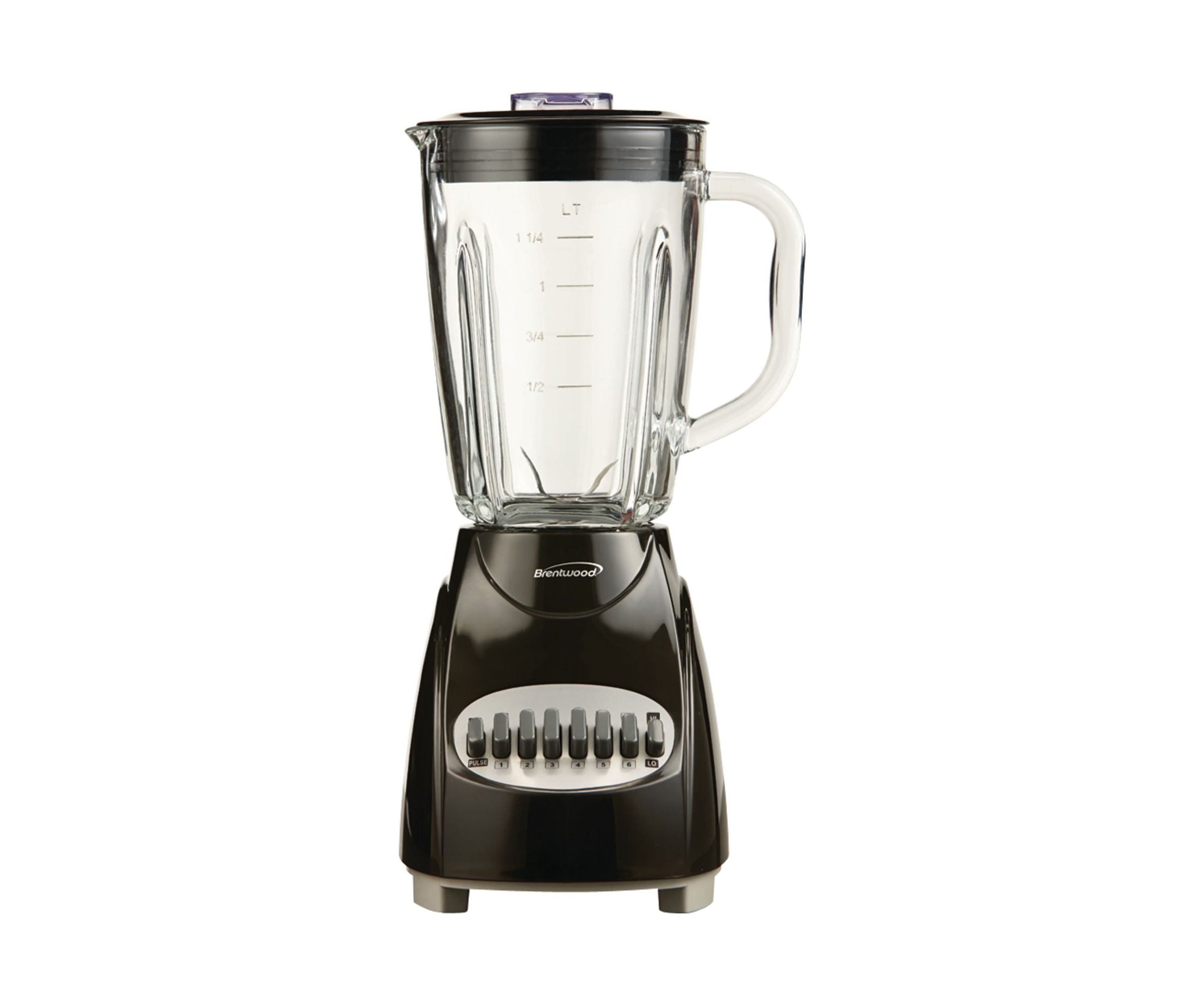 42-Ounce 12-Speed + Pulse Electric Blender with Glass Jar (Black)