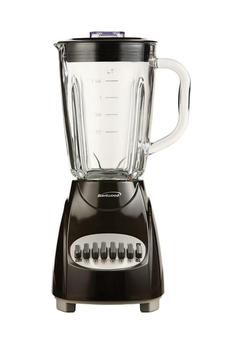 42-Ounce 12-Speed + Pulse Electric Blender with Glass Jar (Black)