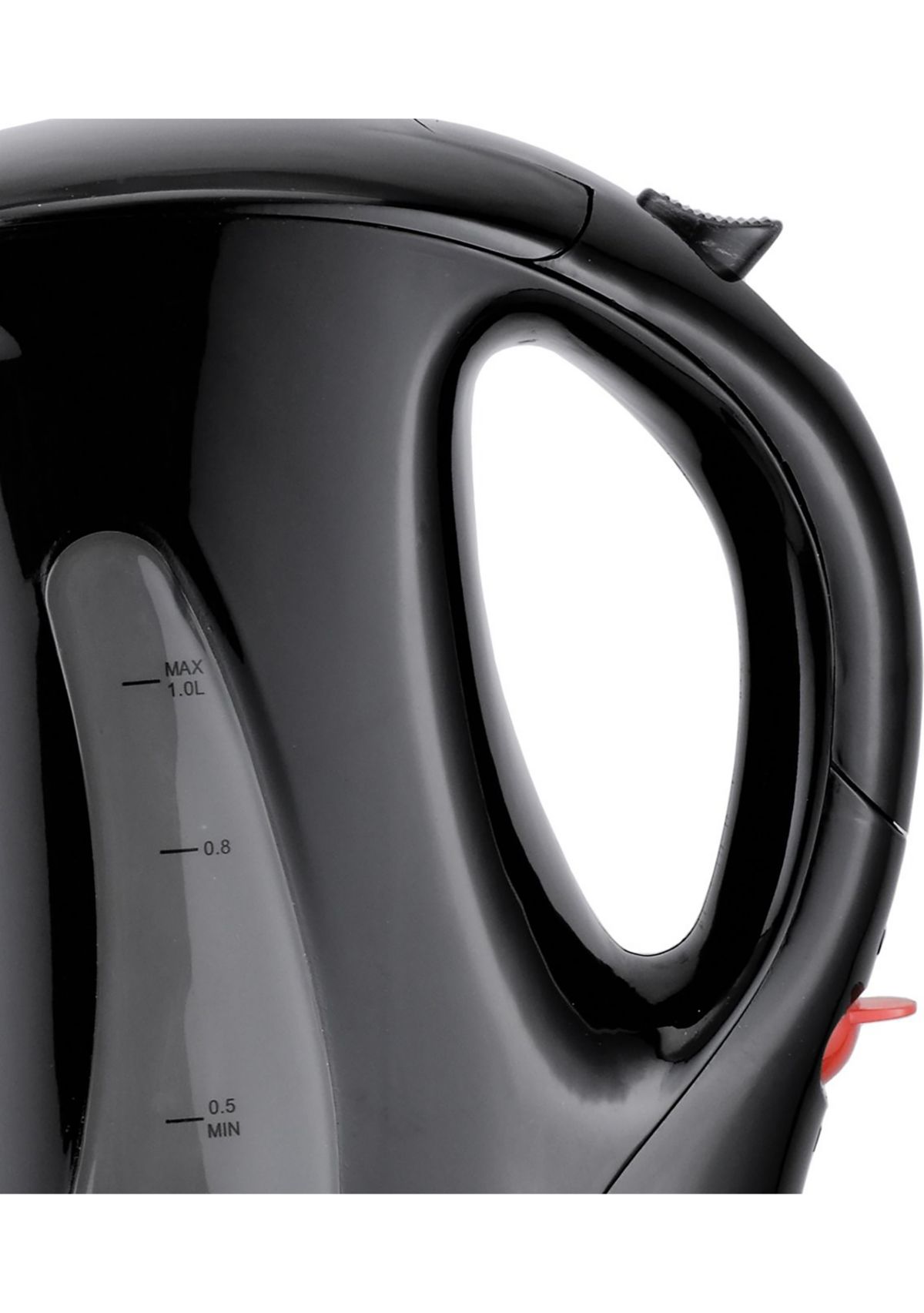 BPA-Free 1-Liter Cordless Electric Kettle (Black)