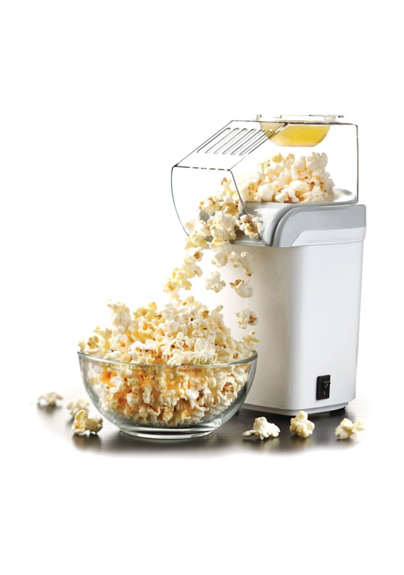 8-Cup Hot-Air Popcorn Maker (White)
