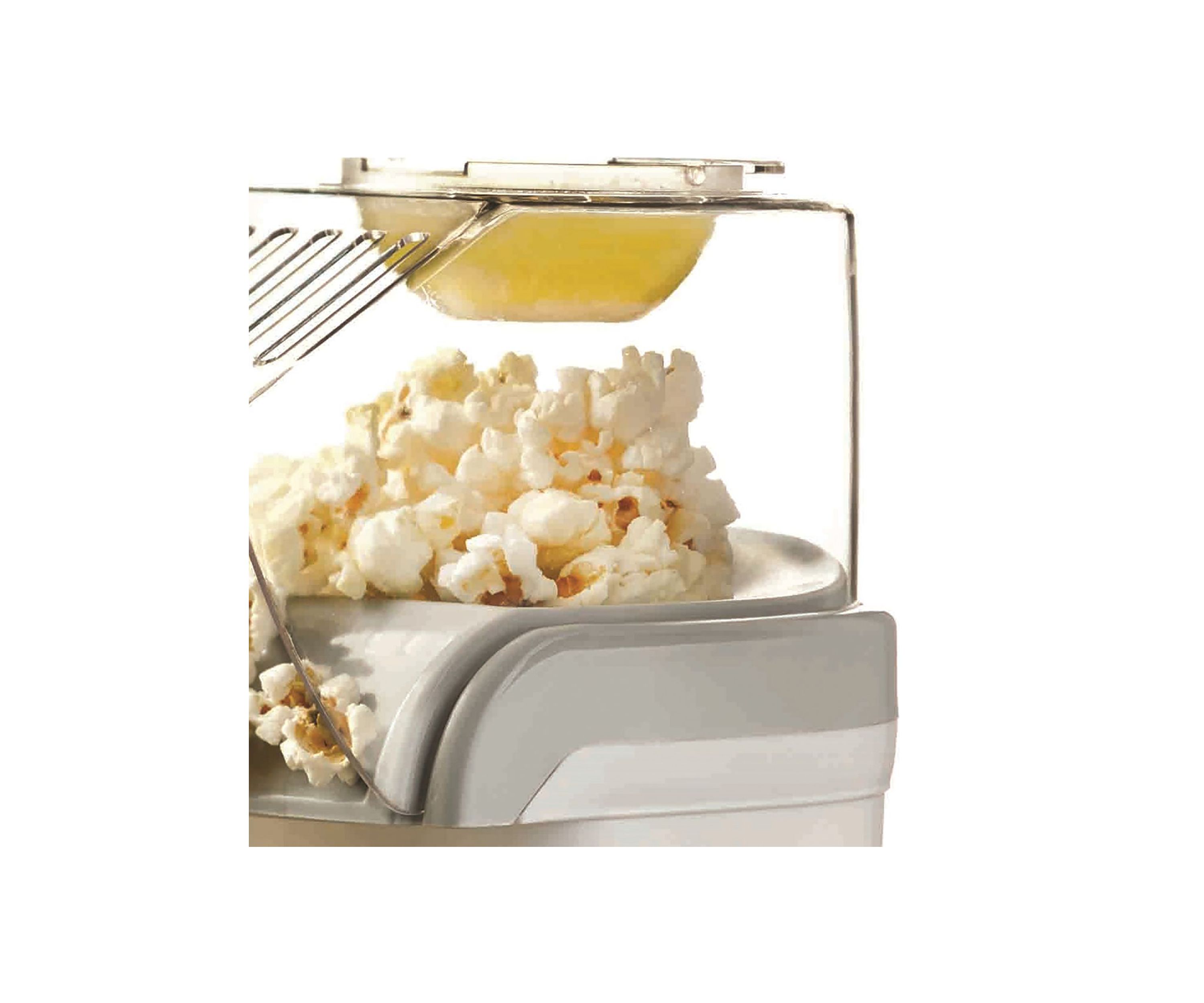 8-Cup Hot-Air Popcorn Maker (White)