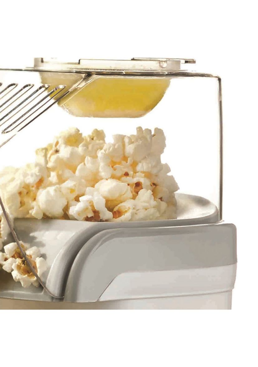 8-Cup Hot-Air Popcorn Maker (White)